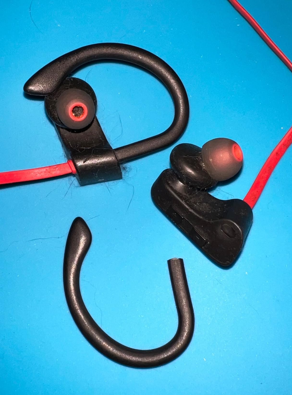 OTIUM Bluetooth Headphones,Wireless Earbuds IPX7 Waterproof Sports Earphones with Mic HD Stereo Sweatproof in-Ear Earbuds Gym Running Workout 15 Hour Battery Sound Isolation Headsets customer photo 1
