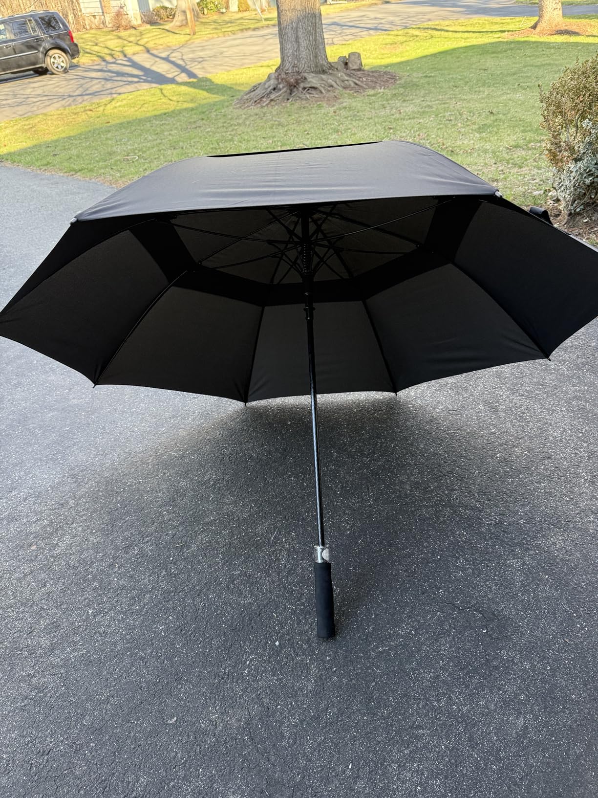 G4Free 47/54/62/68/72 Inch Automatic Open Golf Umbrella Oversize Extra Large Double Canopy Vented Windproof Waterproof Stick Umbrellas customer photo 2