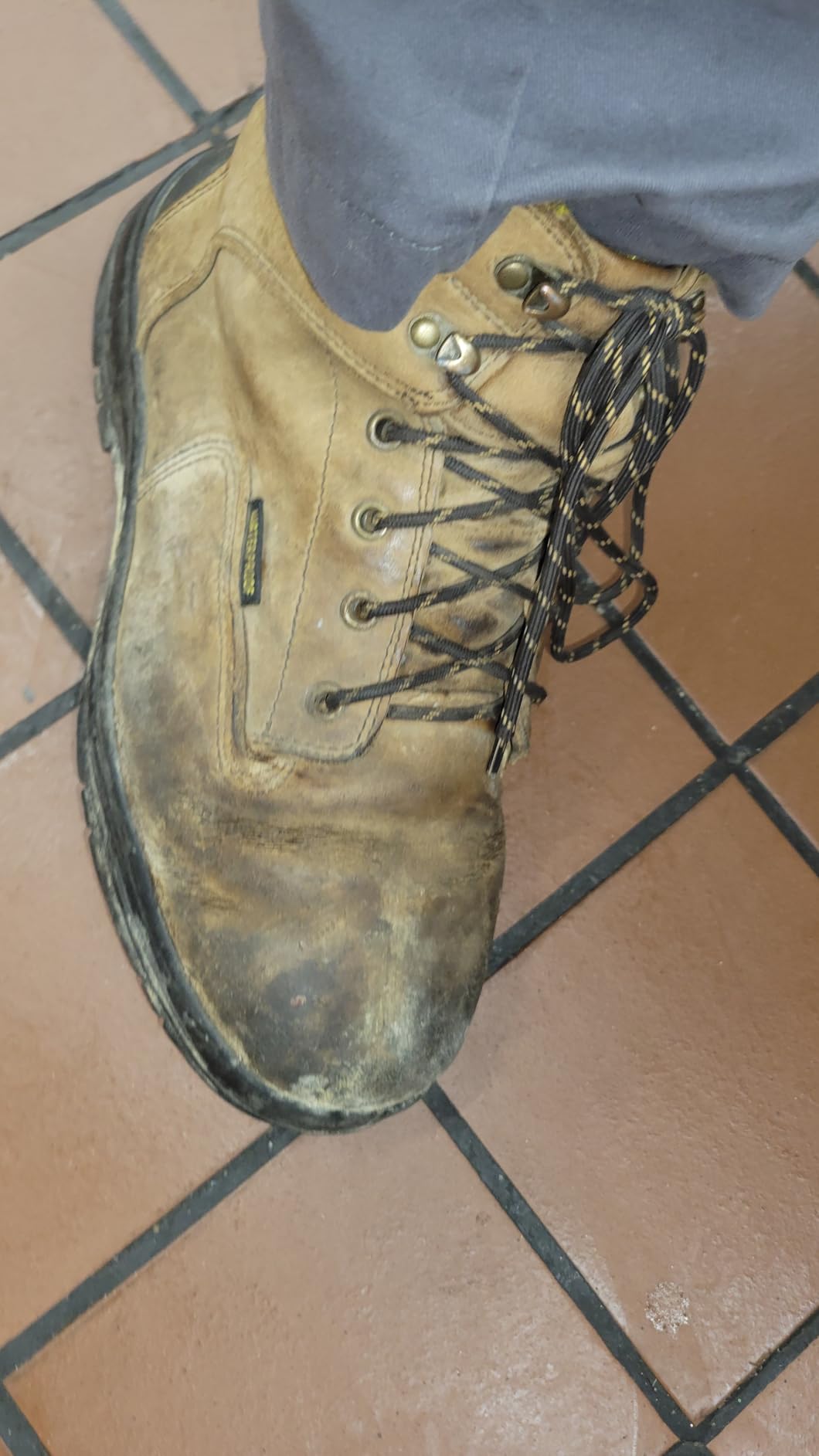 EVERBOOTS ULTRA DRY Men's Waterproof Hiking Work Boots, Lightweight Utility Leather Shoes customer photo 1