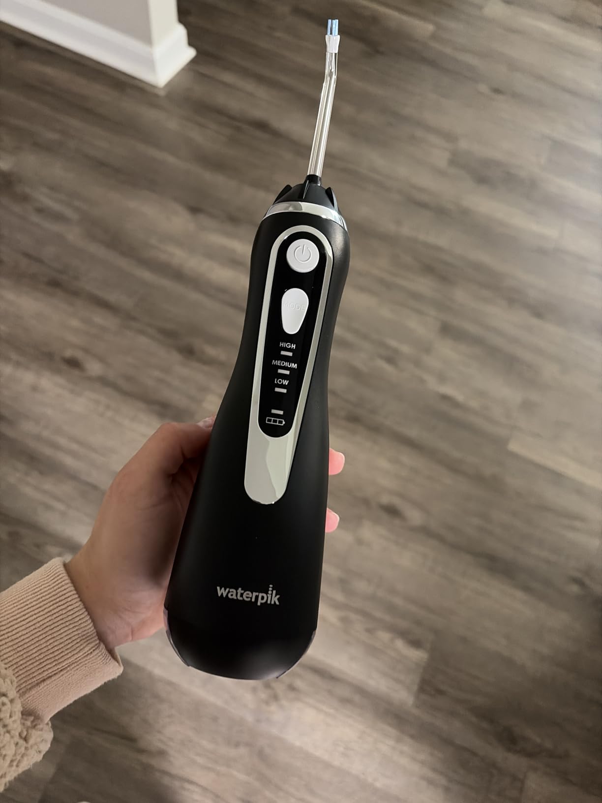 Cordless Advanced 2.0 Water Flosser For Teeth, Gums, Braces, Dental Care With Travel Bag and 4 Tips, ADA Accepted, Rechargeable, Portable, and Waterproof, Black WP-582, Packaging May Vary customer photo 2
