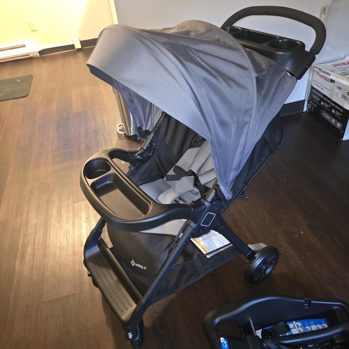 Safety 1st Smooth Ride Travel System Stroller and OnBoard FLX Infant Car Seat, Newborn to Toddler Baby Combo, Monument customer photo 1