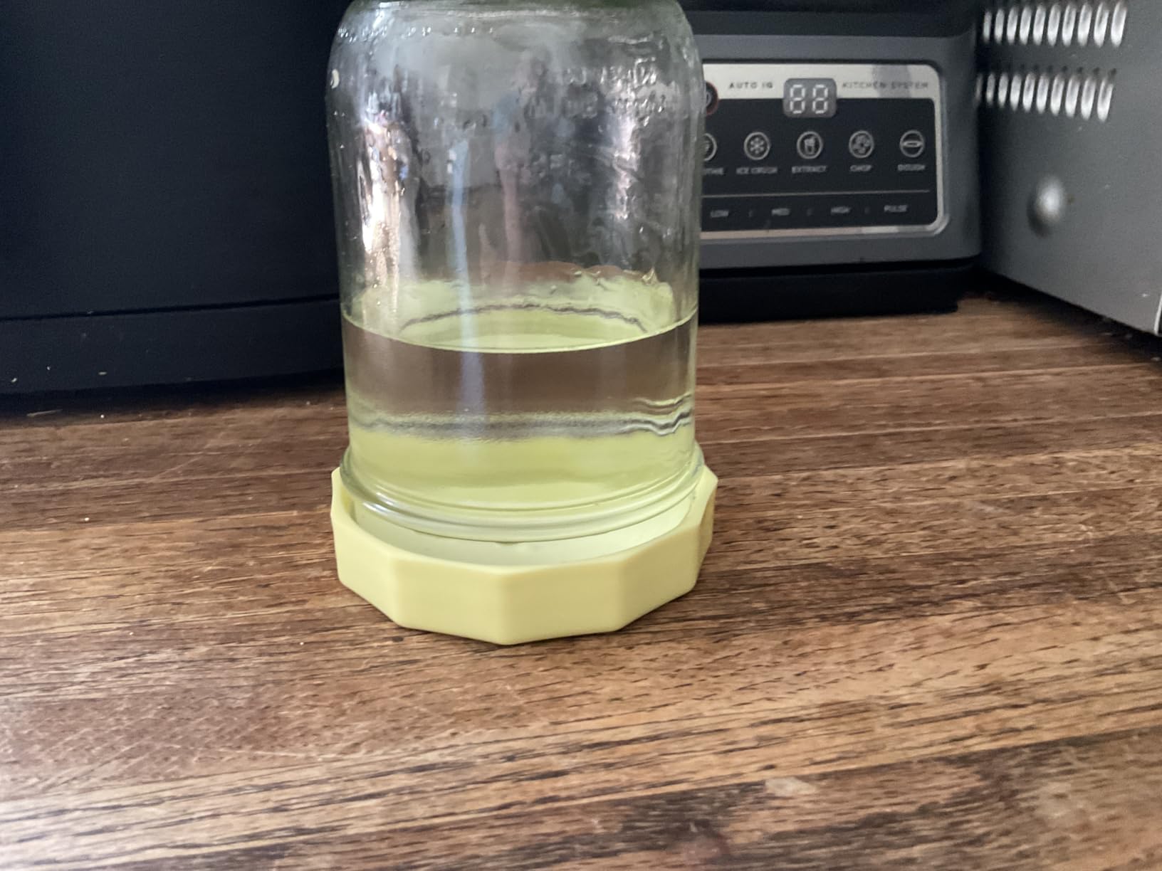 Masontops Tough Tops - Ball Wide Mouth Mason Jar Lids Plastic Leakproof - BPA-Free White Plastic Mason Jar Lids - Reusable Dry Canning Lids fit Ball Jars (Ball Mason Jars not included) customer photo 2