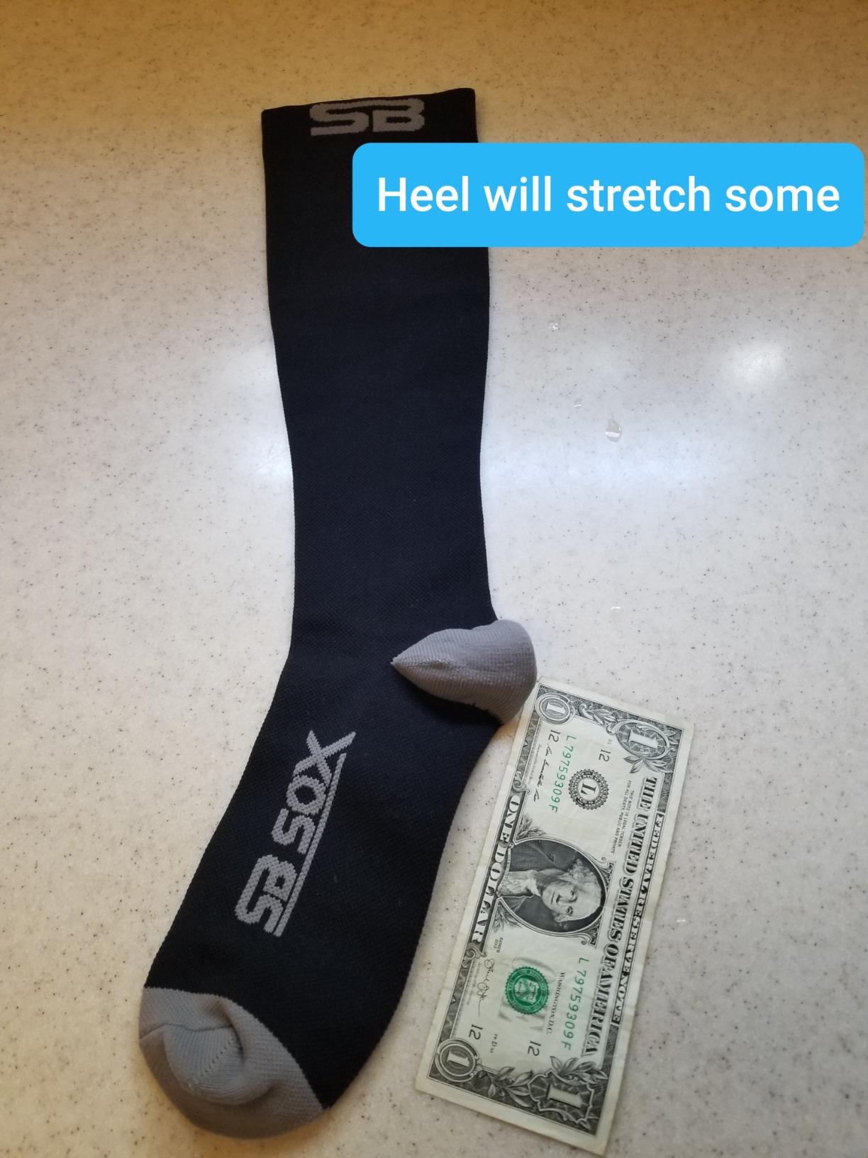 Compression Socks for Men & Women (20-30mmHg) - Best Compression Socks for Flying, Medical, Sports, Wide Calf Fit customer photo 2