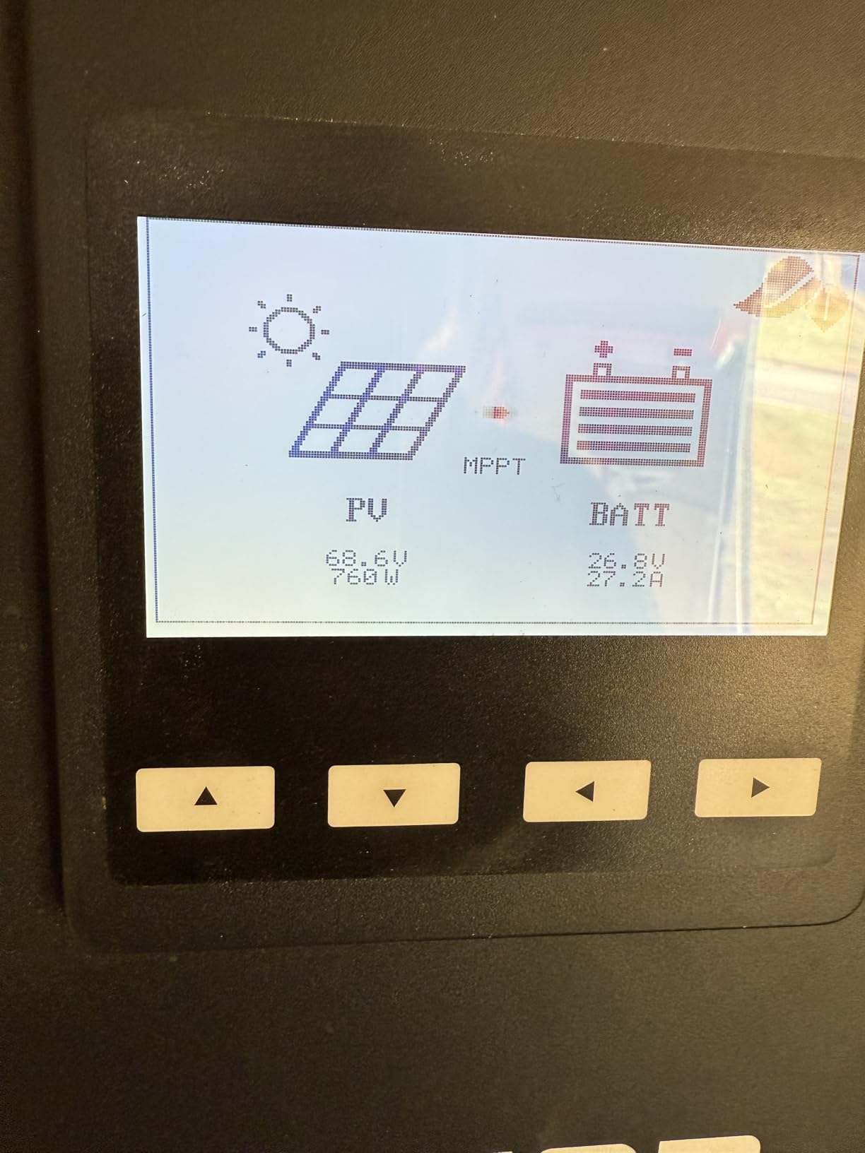 Renogy Solar Charge Controller Rover 40A 12V/24V Auto MPPT Charge Controller with Adjustable LCD for Gel Sealed Flooded Lithium Battery customer photo 1