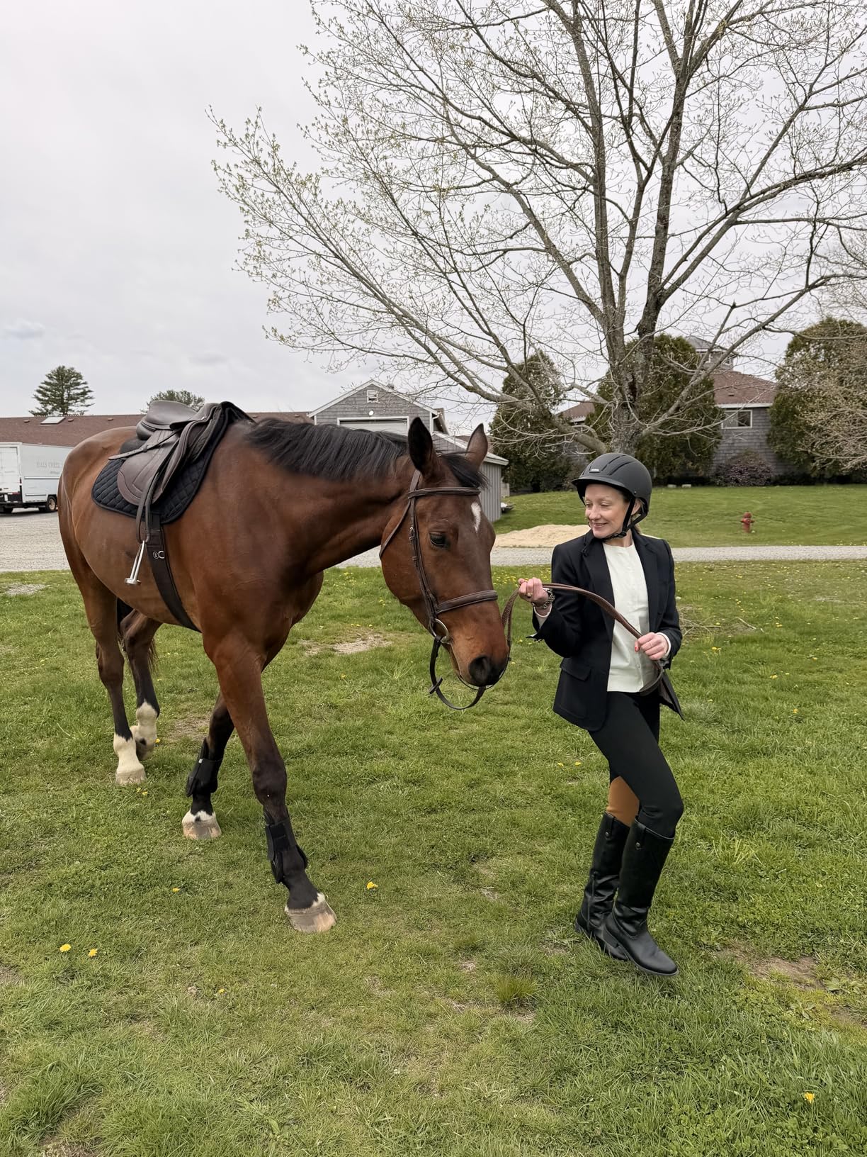 Troxel Spirit Duratec Full Coverage Horse Riding Helmet, Adjustable Fit customer photo 1