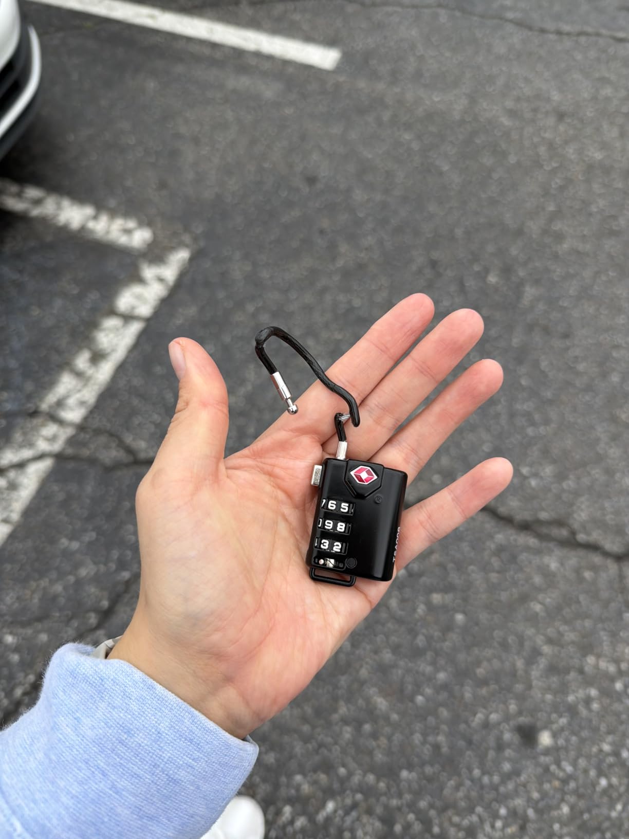 TSA Approved Cable Luggage Locks, Re-settable Combination with Alloy Body customer photo 1