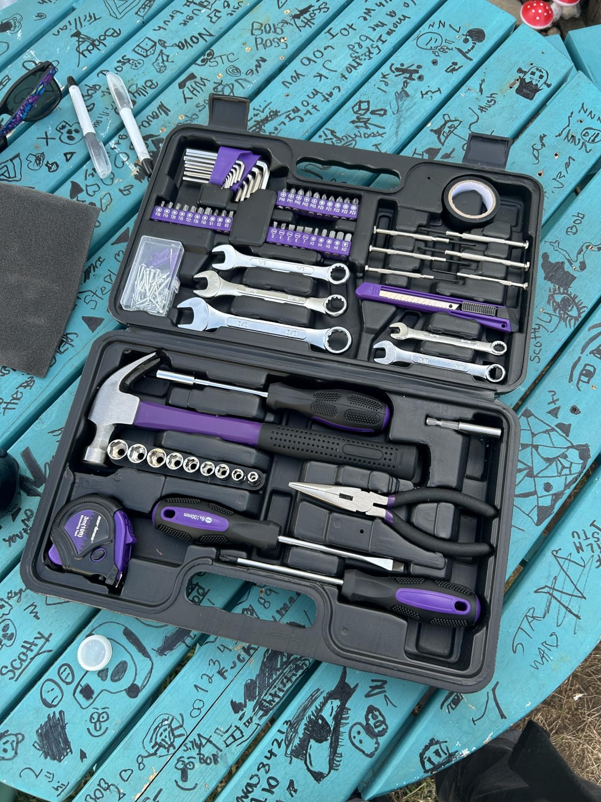 148 Piece Automotive and Household Tool Set Perfect for Car Enthusiasts and DIY Home Repairs customer photo 2