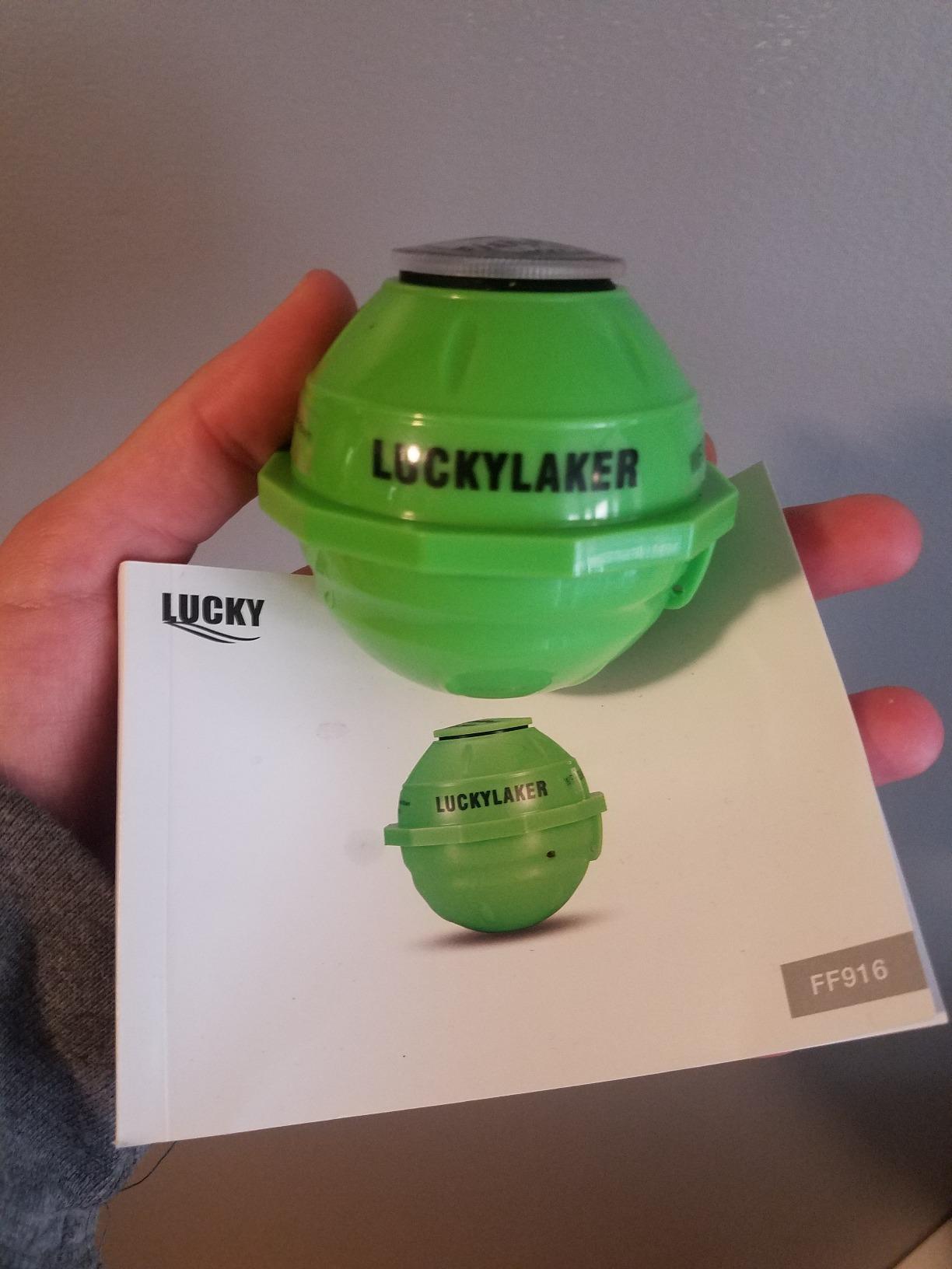 Lucky Smart Fish Finder - Portable Fish Finder, Wi-Fi Fishing Finder for Recreational Fishing from Dock, Shore or Bank customer photo 1