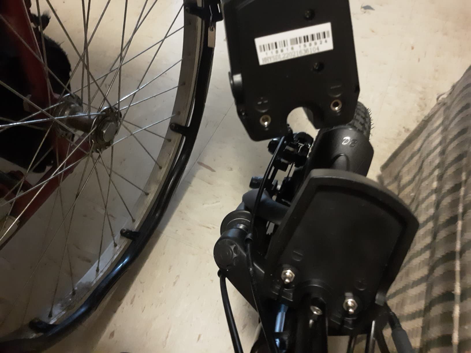 Electric Wheelchair Handcycle Wheelchair Attachment 36V 250W with 10.4Ah Battery customer photo 1