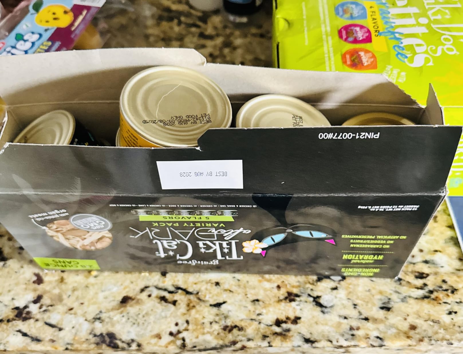 Tiki Cat After Dark Wet Cat Food, Variety Pack, 2.8 oz. Cans (12 Count) customer photo 2