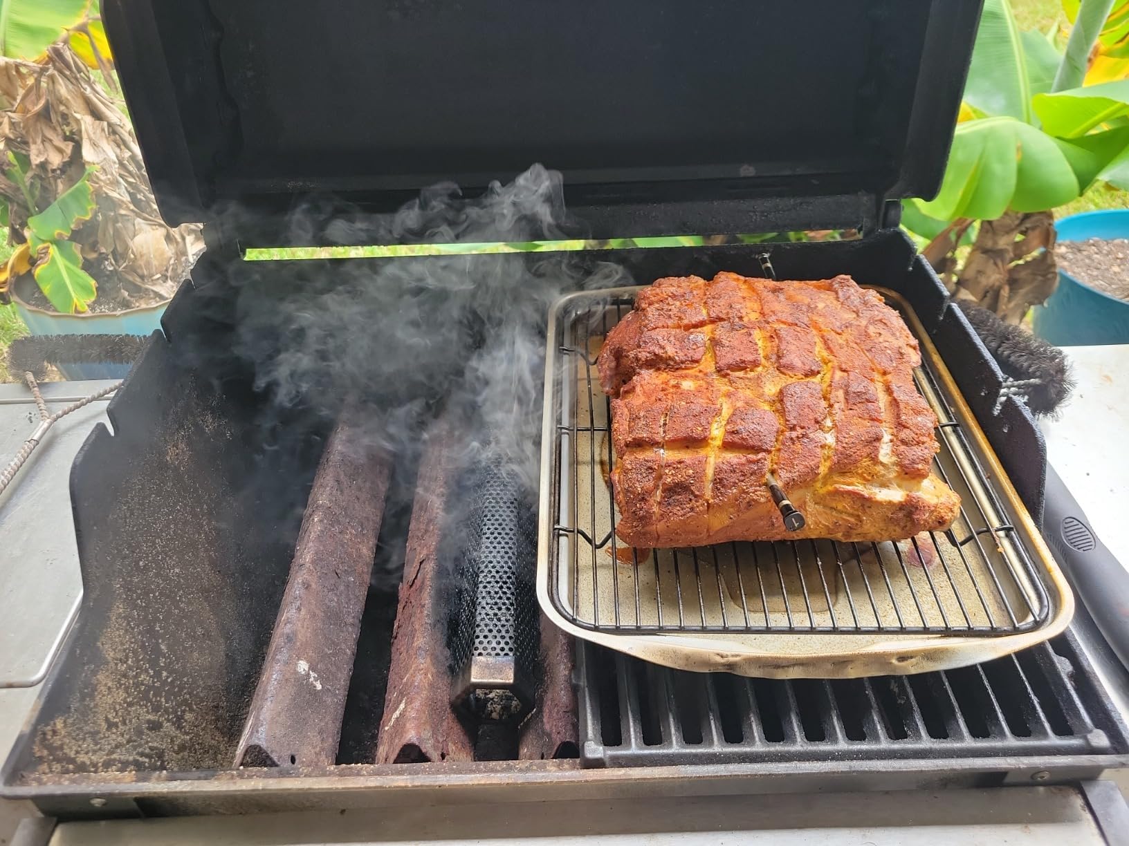 LIZZQ Premium Pellet Smoker Tube 12 inches - 5 Hours of Billowing Smoke - Hot or Cold Smoking - for Any Grill or Smoker customer photo 1
