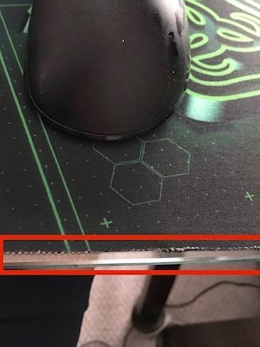 Razer Goliathus Speed Gaming Mousepad: Smooth Gaming Mat - Anti-Slip Rubber Base - Portable Cloth Design - Anti-Fraying Stitched Frame - Stealth customer photo 2