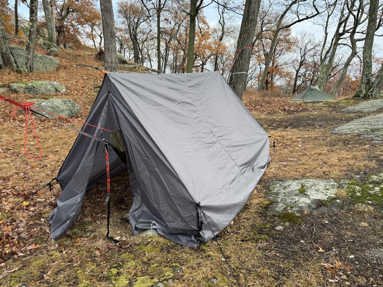 Oak Creek Advanced Hammock Rain Fly. 110 Inch Multipurpose Rainfly for Hammocks. Provides Protection from The Elements customer photo 1