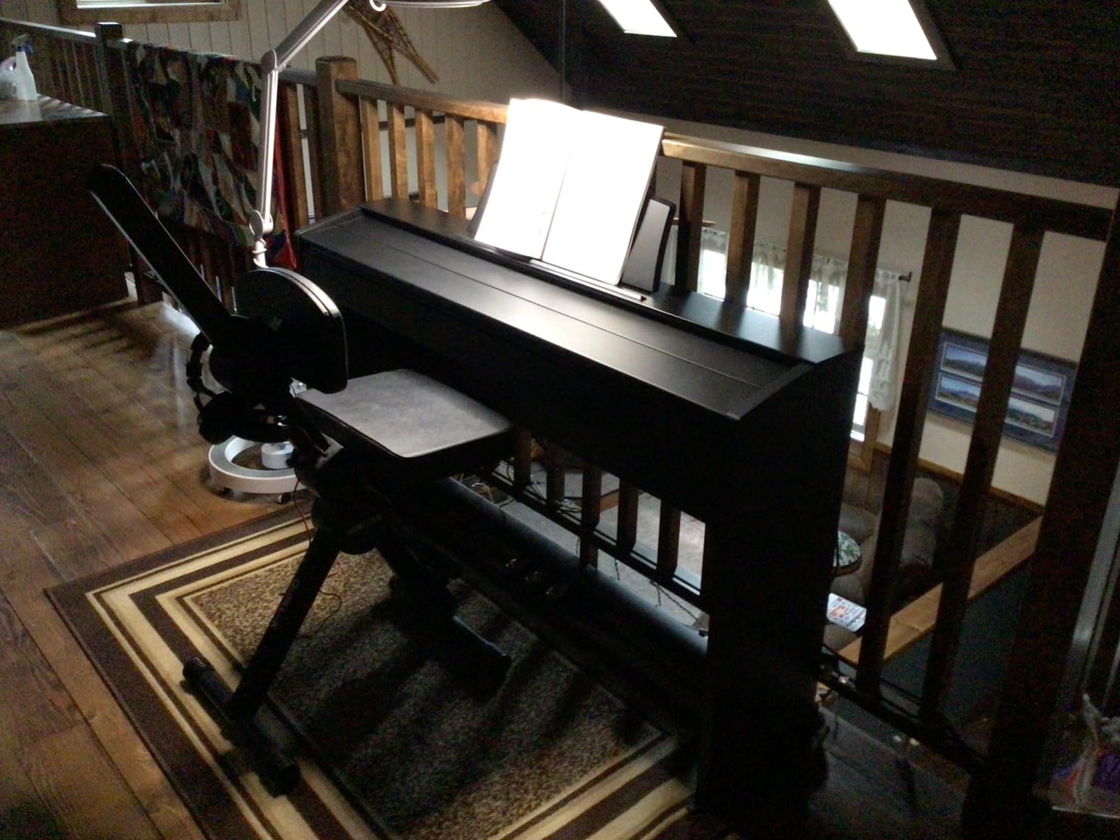 Privia PX-770 - 88-Key Weighted Console Digital Piano | Tri-Sensor II Scaled Hammer Action Keys | AiR Sound Source, 19 Tones, Concert Play, 16W Stereo Speakers, USB-MIDI | Elegant Black Cabinet customer photo 1