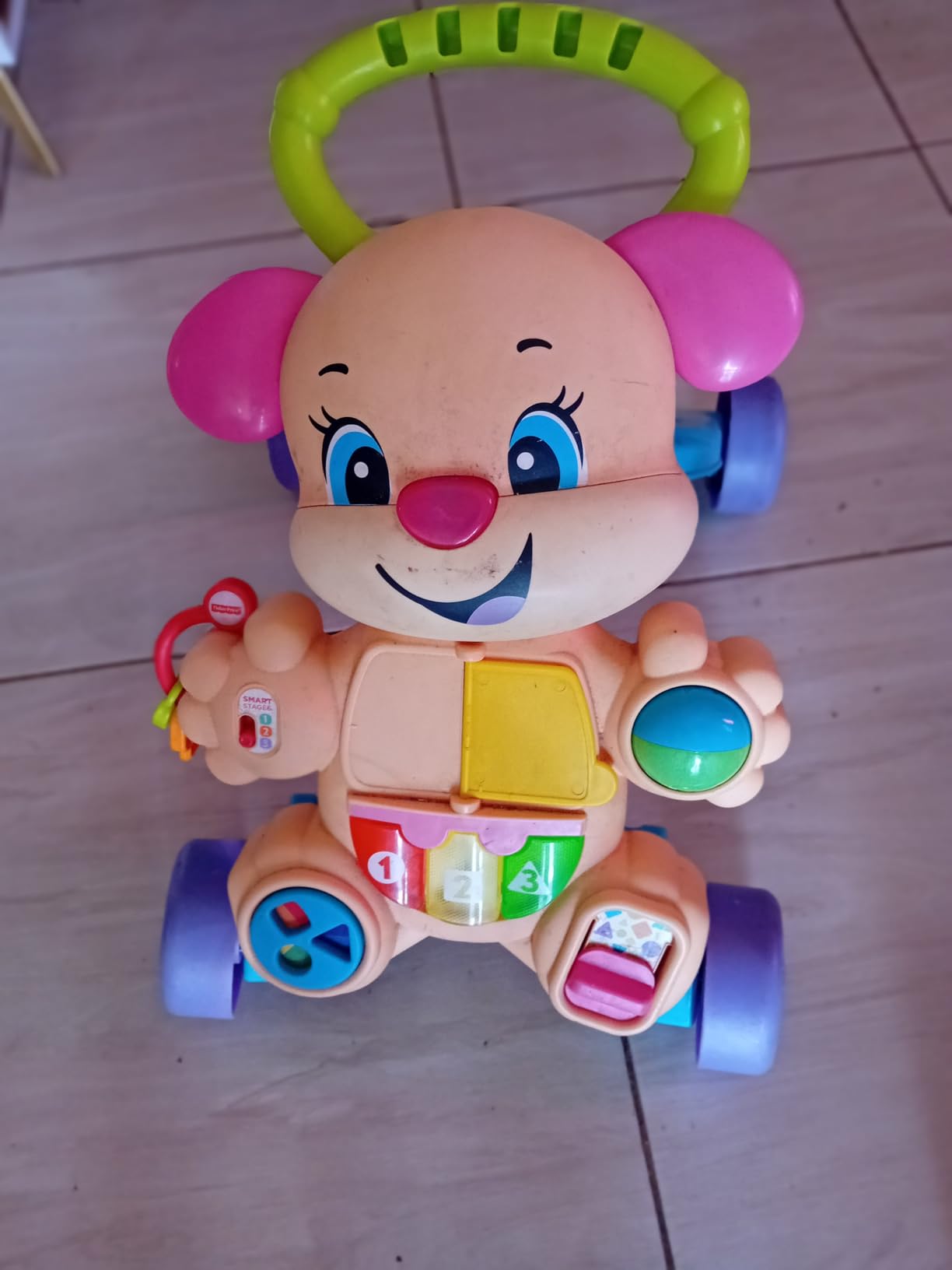 Fisher-Price Baby Toy Laugh & Learn Smart Stages Sis Walker with Educational Music Lights & Activities for Infants Ages 6+ Months customer photo 1