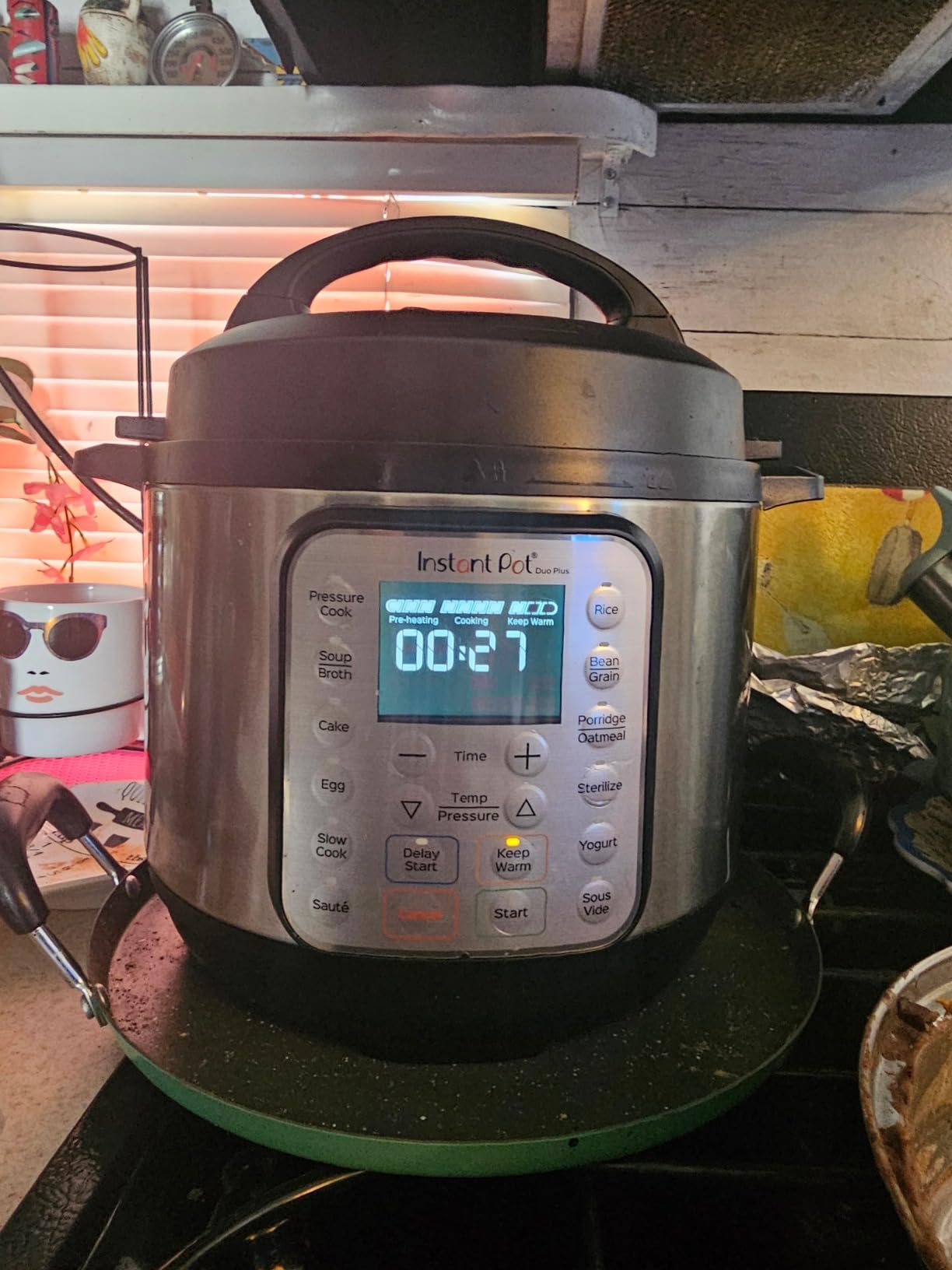 Instant Pot Duo Plus 9-in-1 Electric Pressure Cooker, Slow Cooker, Rice Cooker, Steamer, Sauté, Yogurt Maker, Warmer & Sterilizer, Includes App With Over 800 Recipes, Stainless Steel, 3 Quart customer photo 1