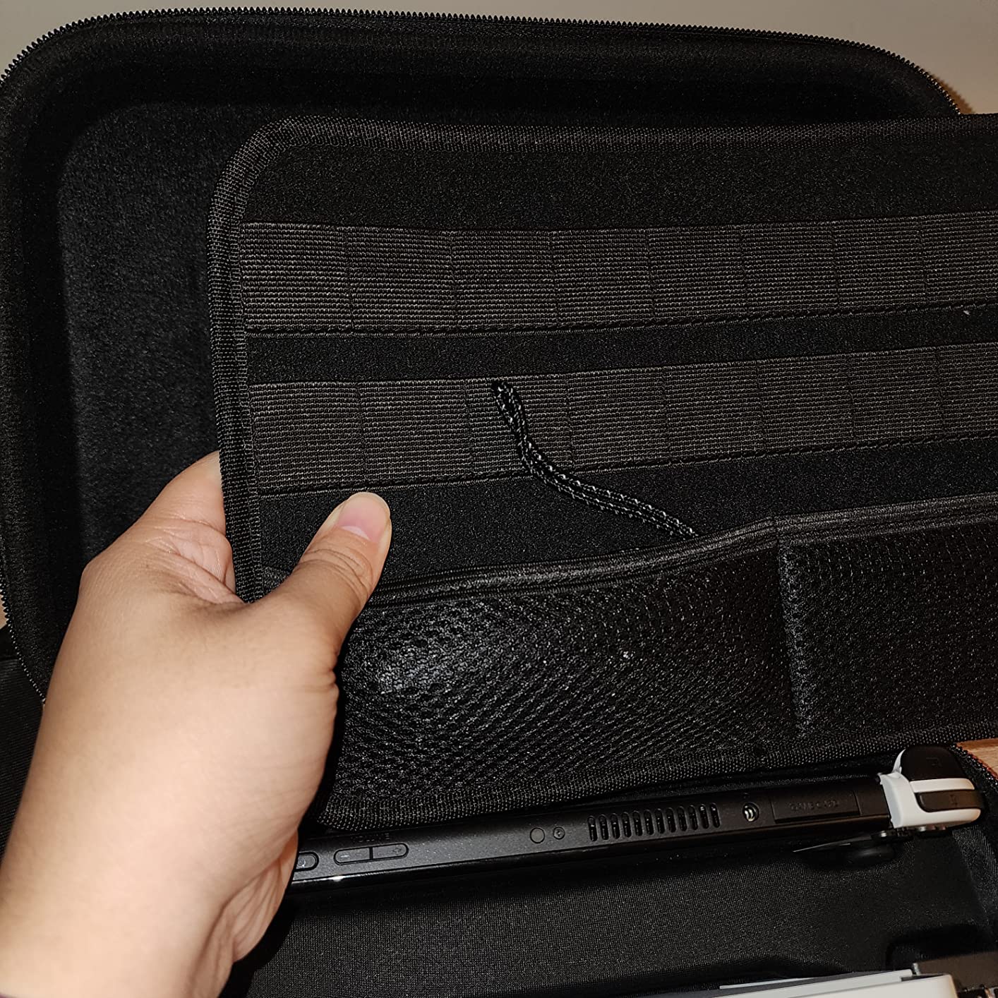 iVoler Carrying Storage Case for Nintendo Switch/Switch OLED Model, Portable Travel Hard Messenger Bag customer photo 1