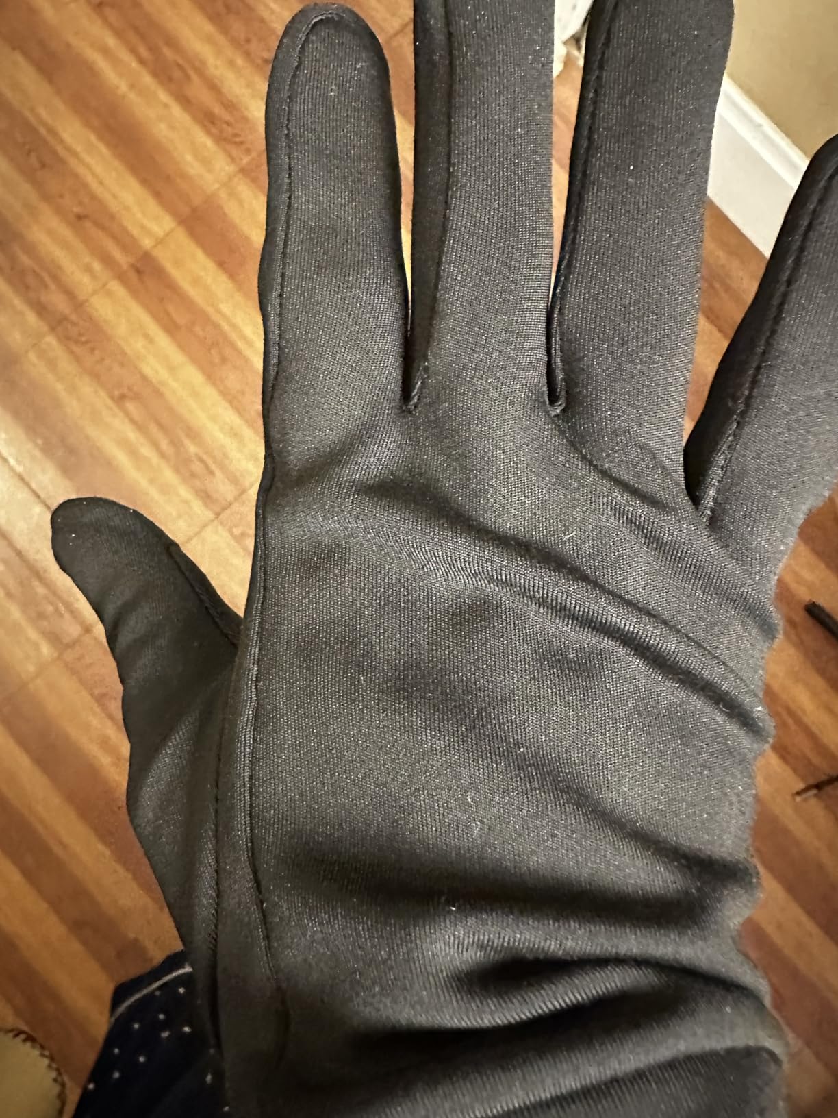 Aegend Lightweight Winter Gloves for Men Women, Warm Running Gloves Touchscreen Thermal Glove Liners for Cold Weather Driving, Cycling & Hiking, Non-Slip, Elastic Cuff, Stretchy, Durable customer photo 1
