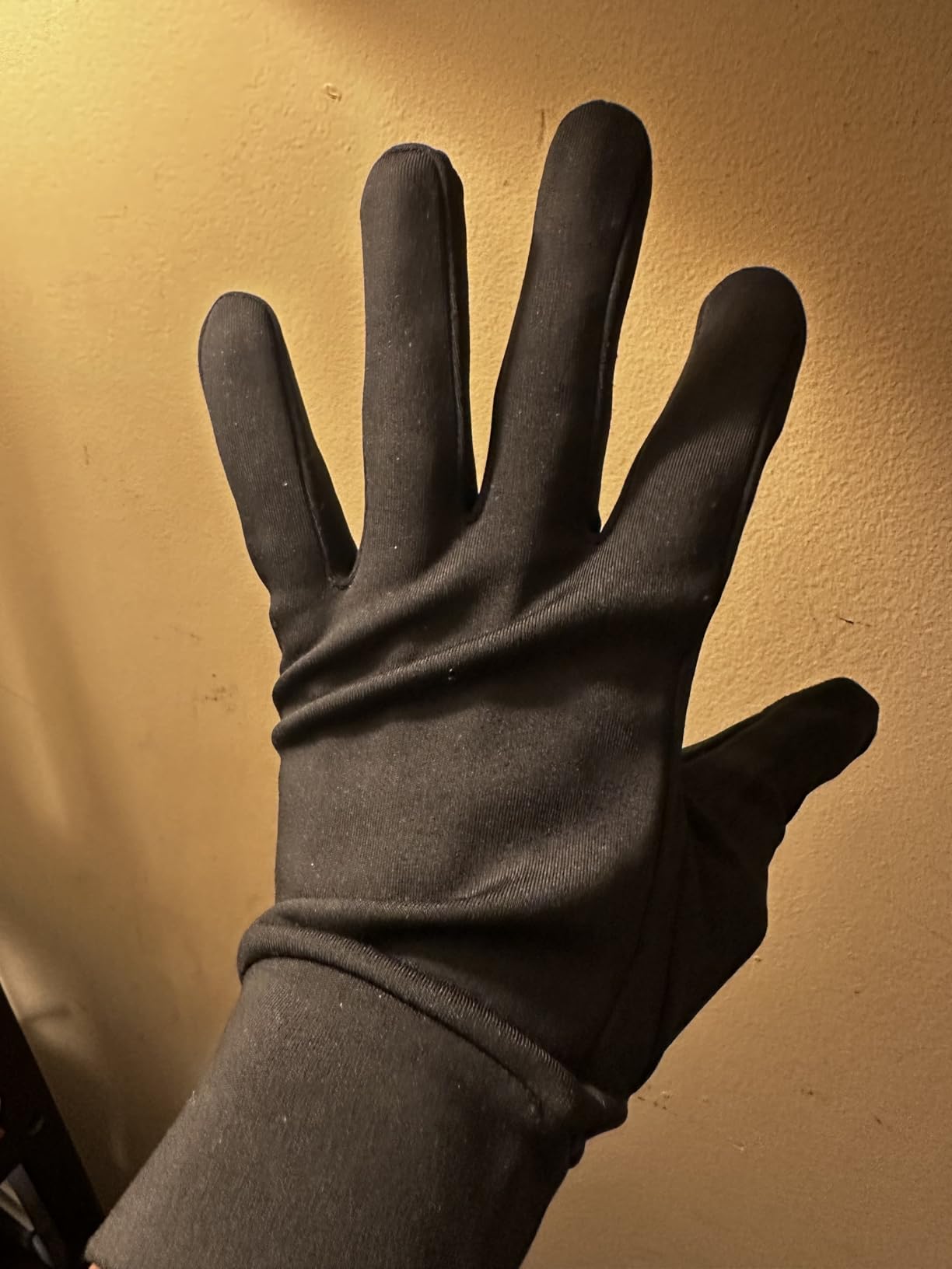 Aegend Lightweight Winter Gloves for Men Women, Warm Running Gloves Touchscreen Thermal Glove Liners for Cold Weather Driving, Cycling & Hiking, Non-Slip, Elastic Cuff, Stretchy, Durable customer photo 2