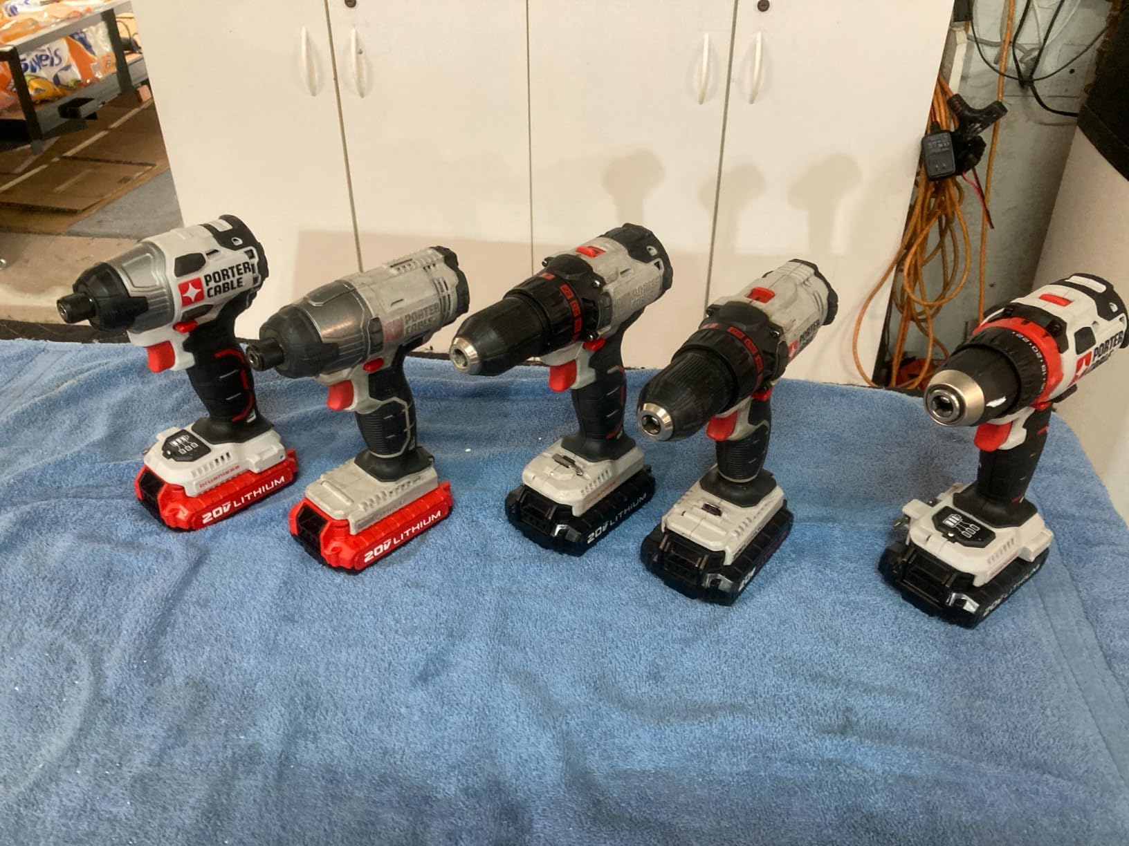 PORTER-CABLE 20V MAX Cordless Drill and Impact Driver, Power Tool Combo Kit with 2 Batteries and Charger (PCCK619L2) customer photo 1