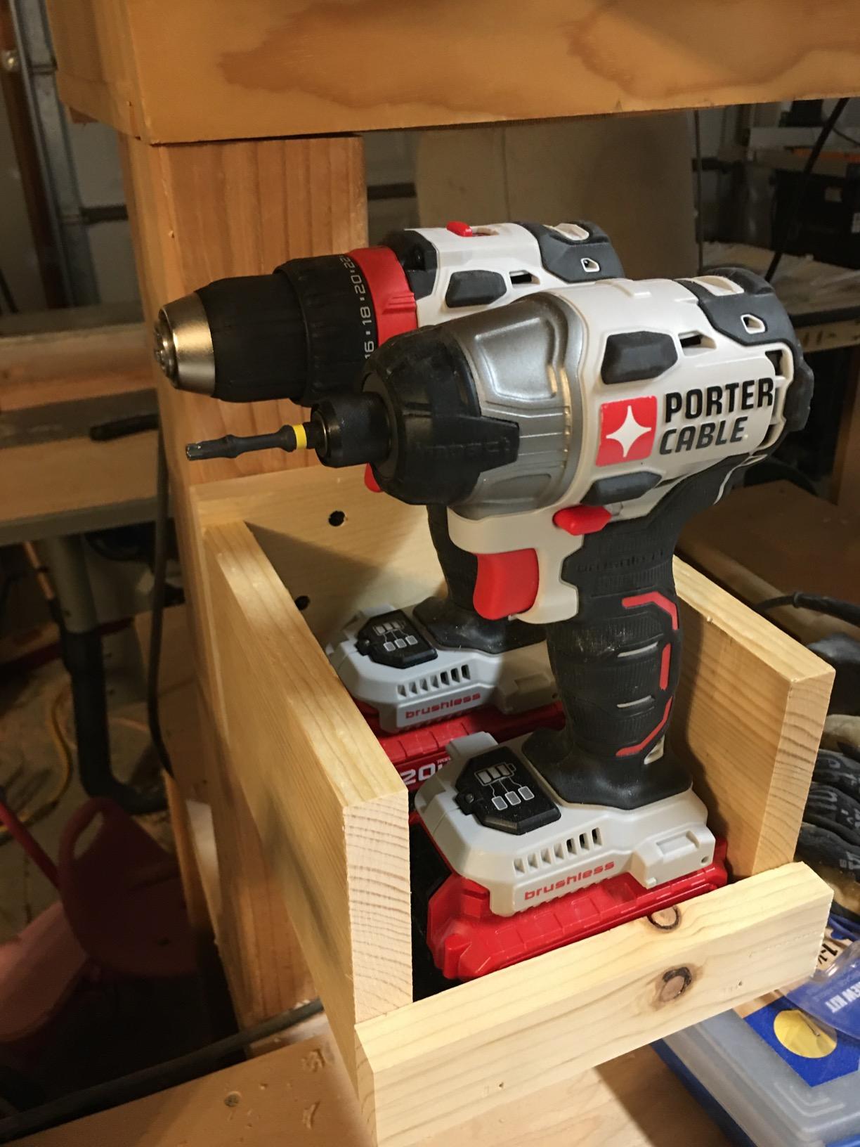 PORTER-CABLE 20V MAX Cordless Drill and Impact Driver, Power Tool Combo Kit with 2 Batteries and Charger (PCCK619L2) customer photo 2