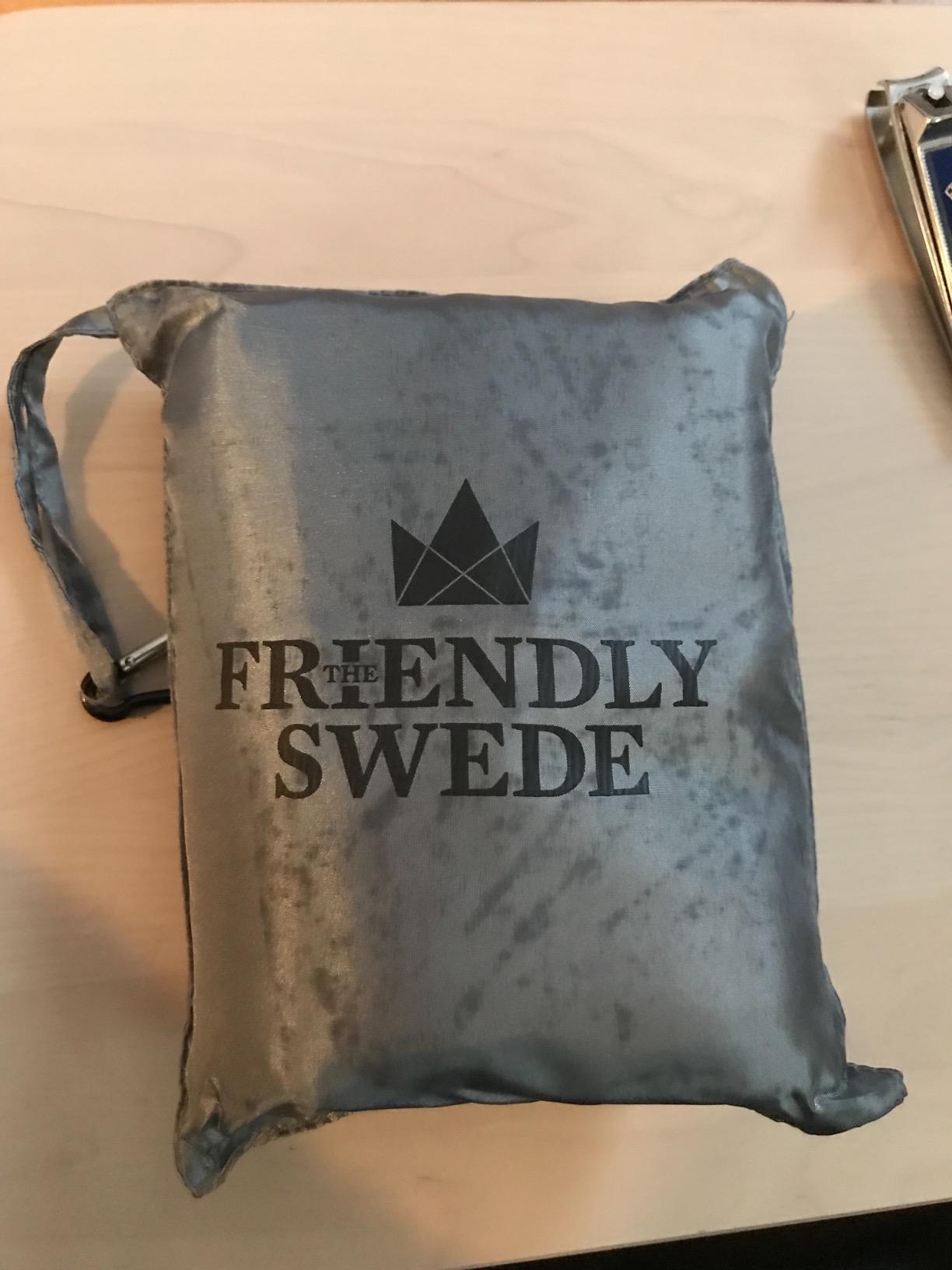 The Friendly Swede Sleeping Bag Liner - Ultralight Polyester or Cold Weather Microfiber Adult Sleep Sack- Camping Sheets - Travel Sleeping Bag with Pocket-Size Stuff Sack customer photo 1