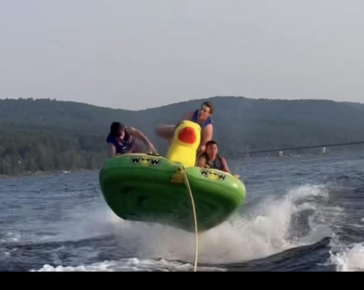 Wow Sports Big Ducky Towable Deck Tube - 1-3 Person customer photo 1