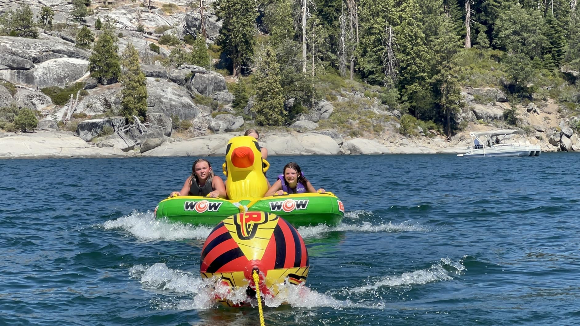 Wow Sports Big Ducky Towable Deck Tube - 1-3 Person customer photo 2