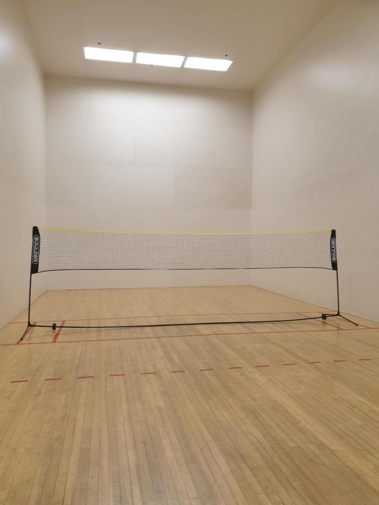 Boulder Portable Badminton Pickleball Net - Foldable/Extendable Poles for Multiple Sports Heights (UP to 5 ft) - Ideal for Tennis, Pickleball, Soccer Tennis - Easy Setup customer photo 1