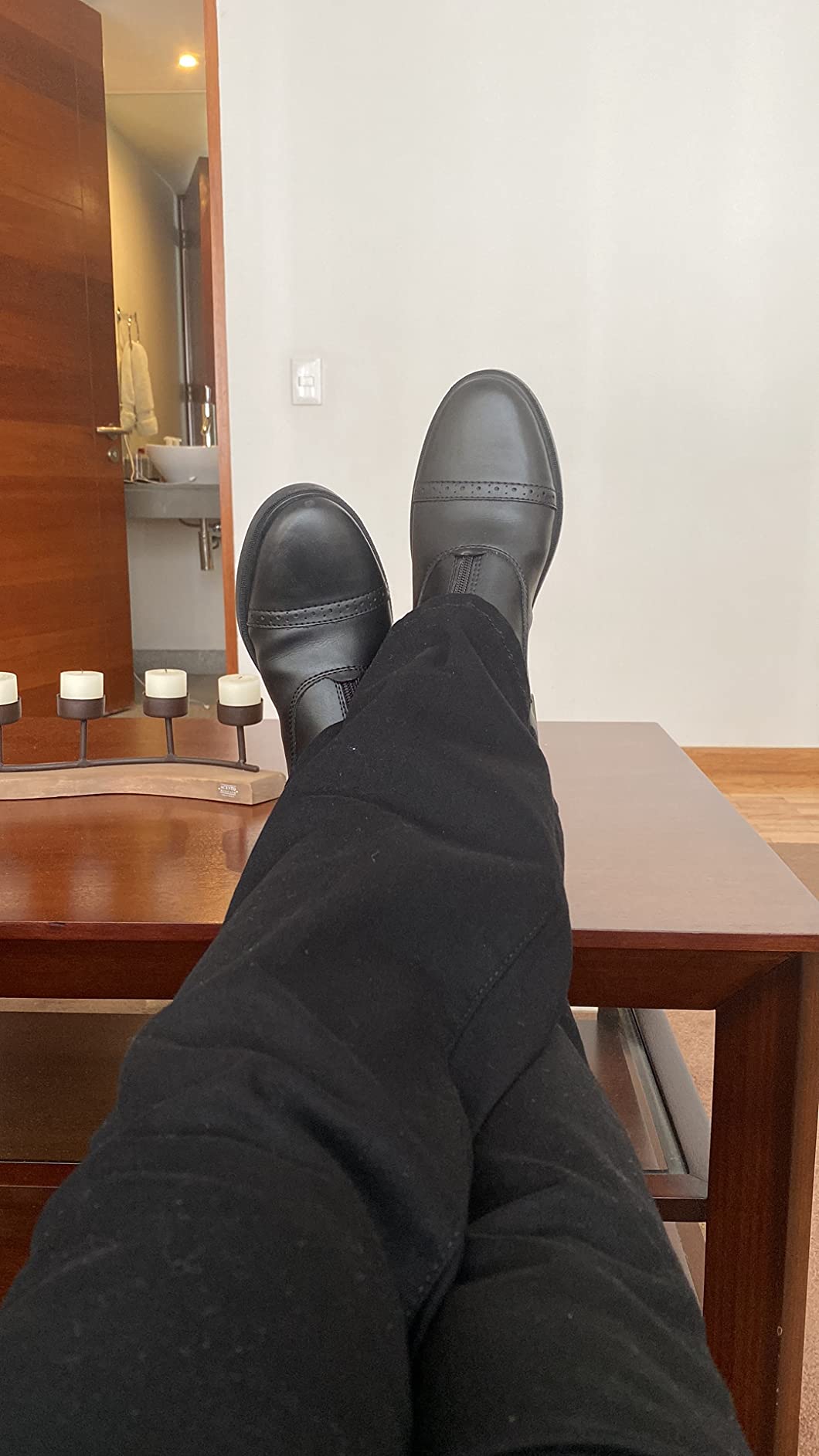 HORZE Wexford Women's Synthetic Leather Zip Paddock Boots customer photo 2