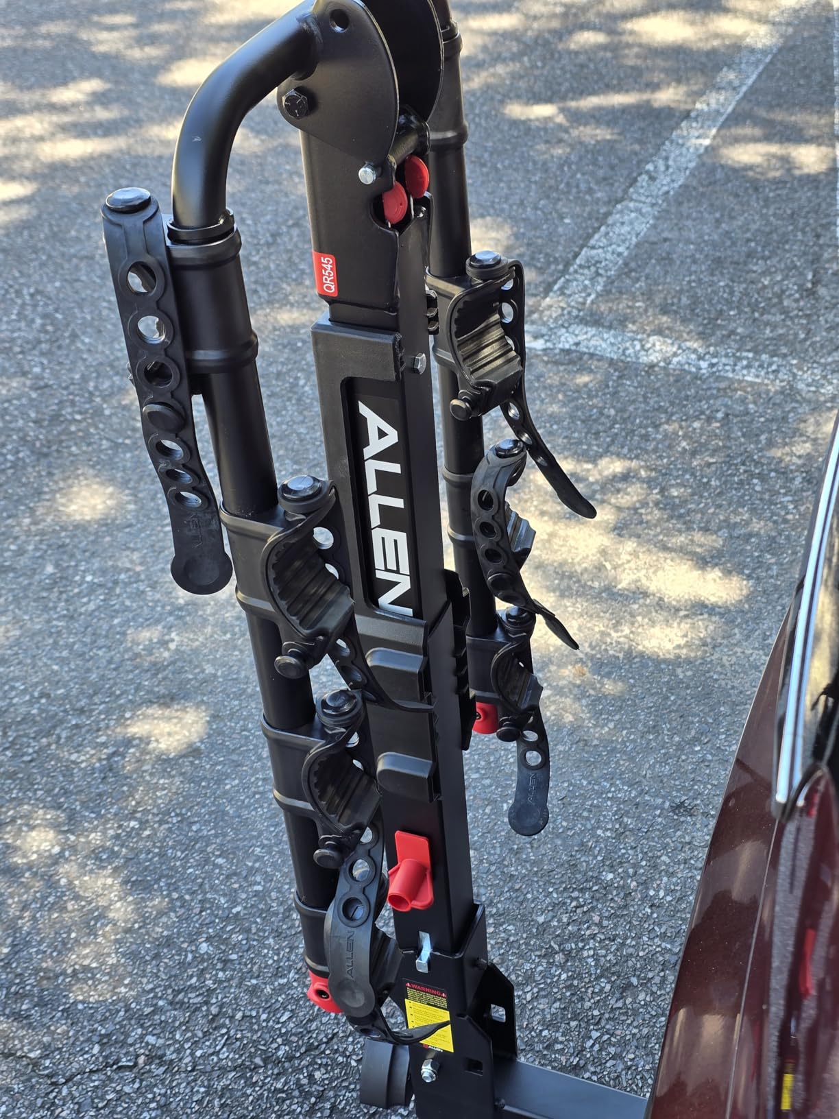 Allen Sports Premier Locking Quick Release 4-Bike Carrier for 2 in. Hitch customer photo 1