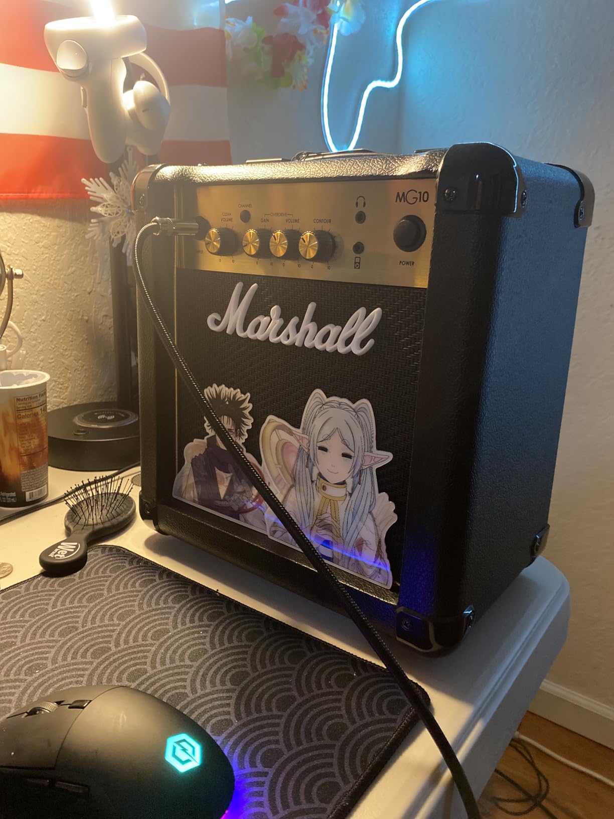 Marshall Amps Guitar Combo Amplifier (M-MG10G-U) MG10G customer photo 2