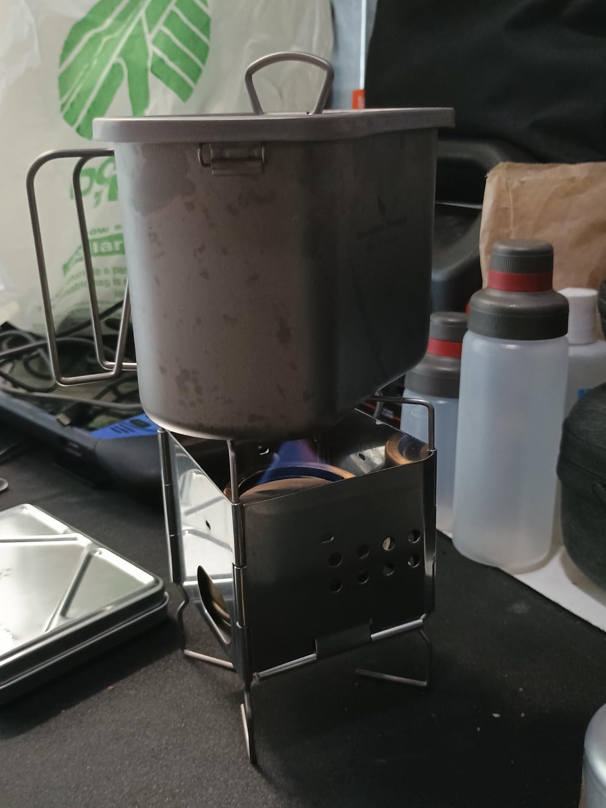 Firebox Stainless Steel Nano Stove G2 + X-Case Kit - Wood Burning/Multi Fuel - Folding Camp/Bushcraft customer photo 1