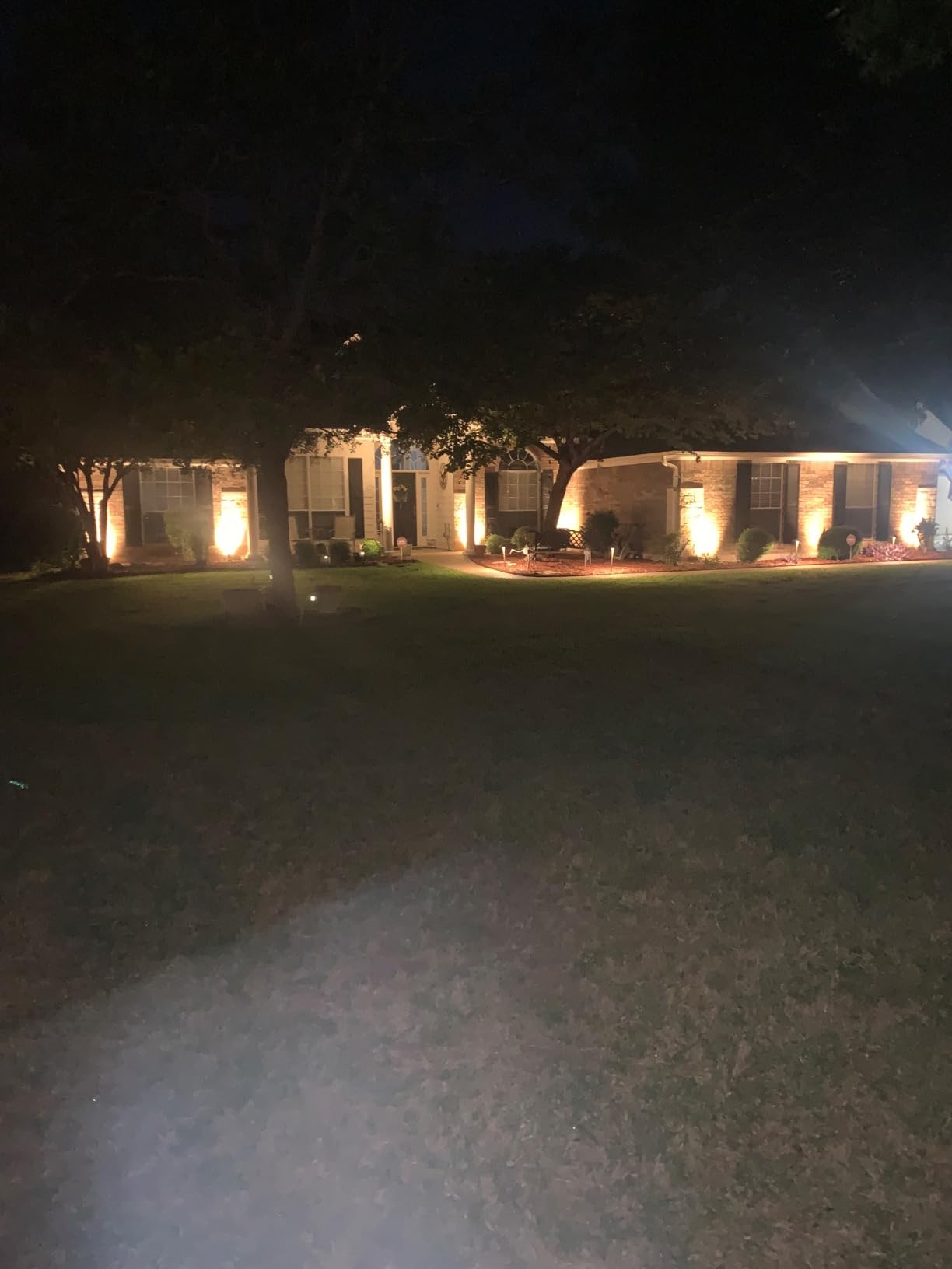 VOLT 12V Brass Bronze LED Landscape Lighting Kit (8 Spotlights, 4 Path Lights) with 150W Low Voltage Transformer for House, Yard, Outdoor Pathway, Walkway, Garden, Driveway or Patio customer photo 2