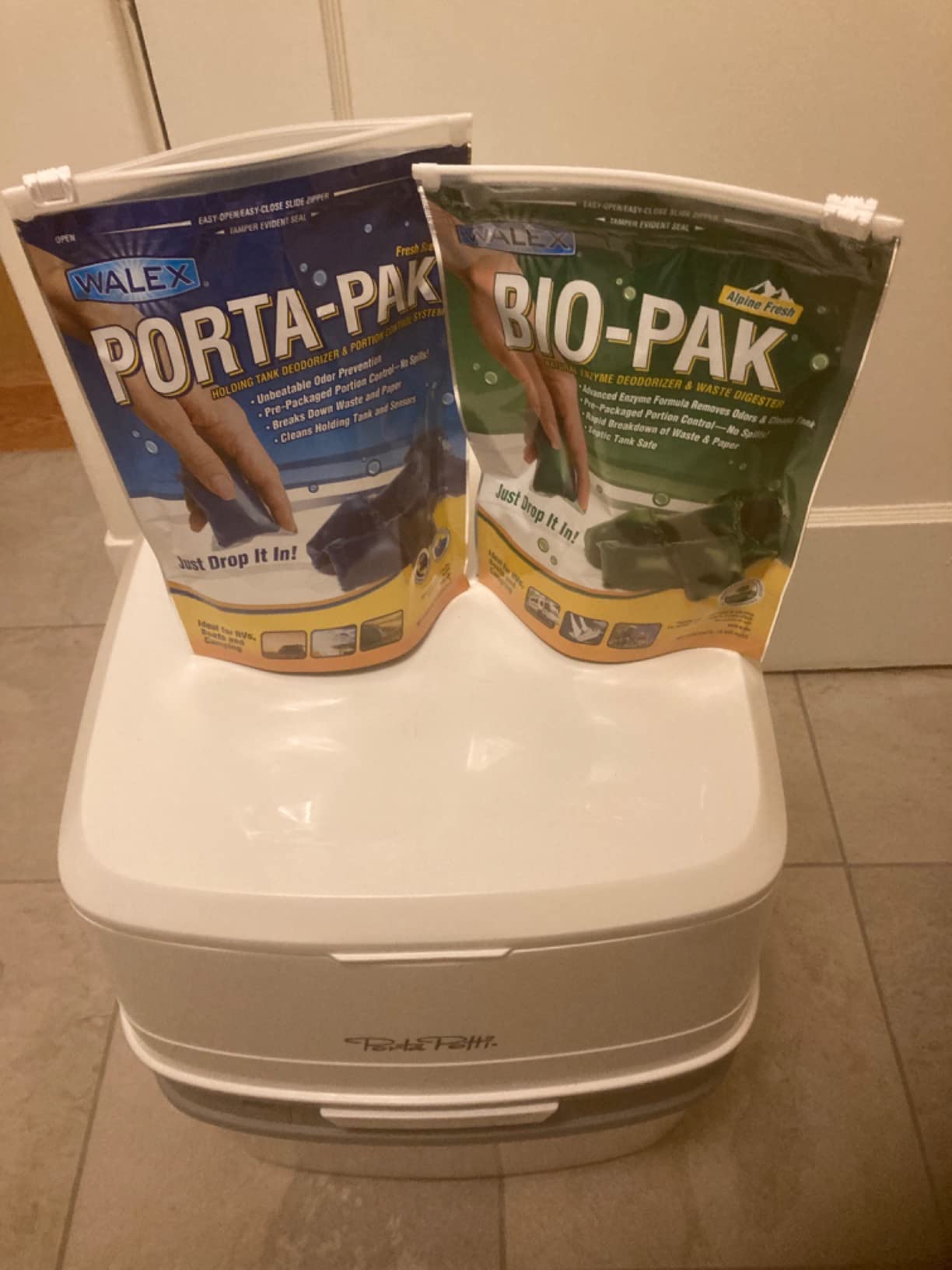Thetford Porta Potti 365 Portable Toilet for RV, Marine, Camping, Vans, Trucks customer photo 1