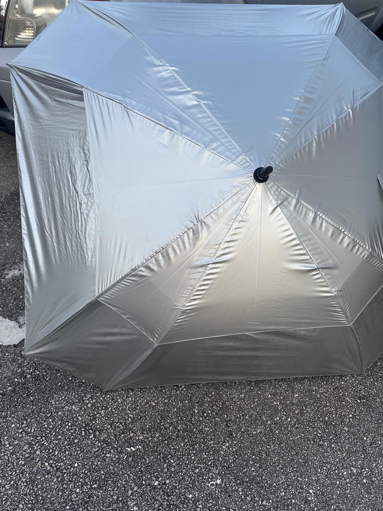G4Free Extra Large Golf Umbrella 62/68 inch Square Vented Windproof Auto Open Double Canopy Oversized Stick Umbrella customer photo 2