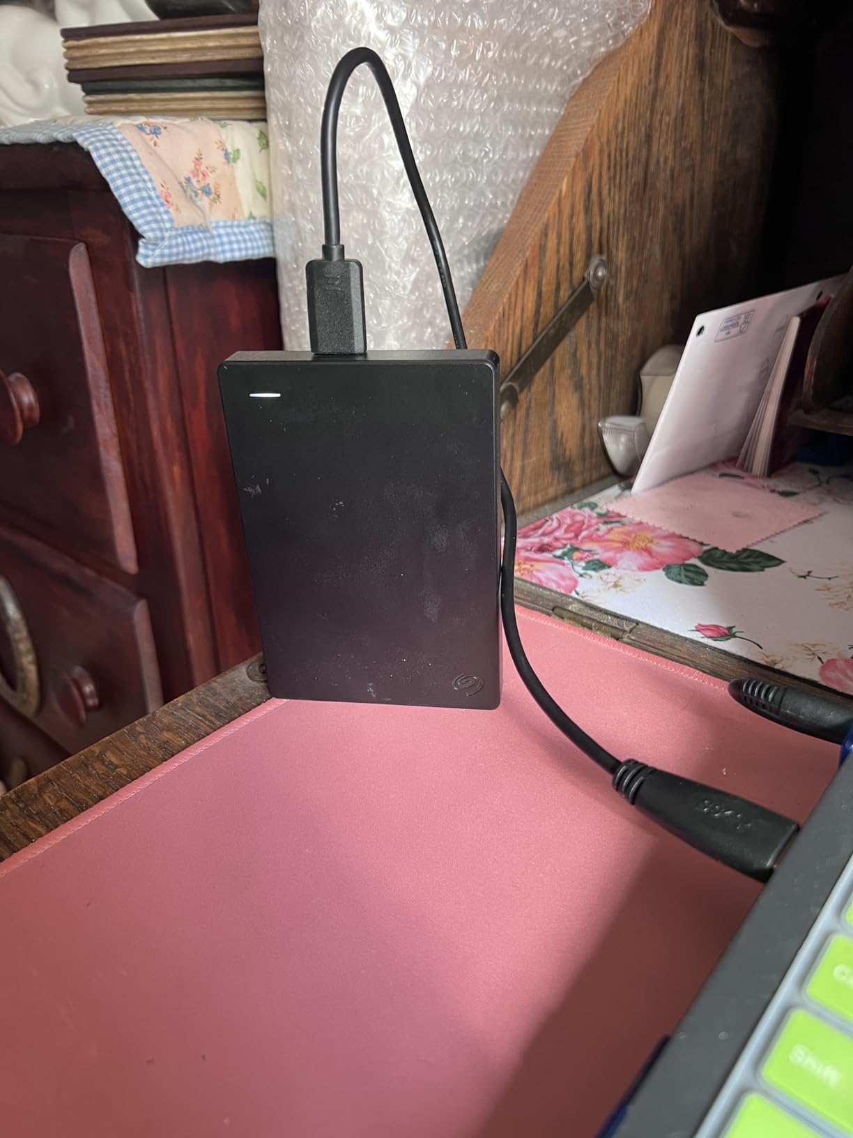 Seagate Portable 2TB External Hard Drive HDD - USB 3.0 for PC, Mac, PlayStation, & Xbox - 1-Year Rescue Service (STGX2000400) customer photo 1
