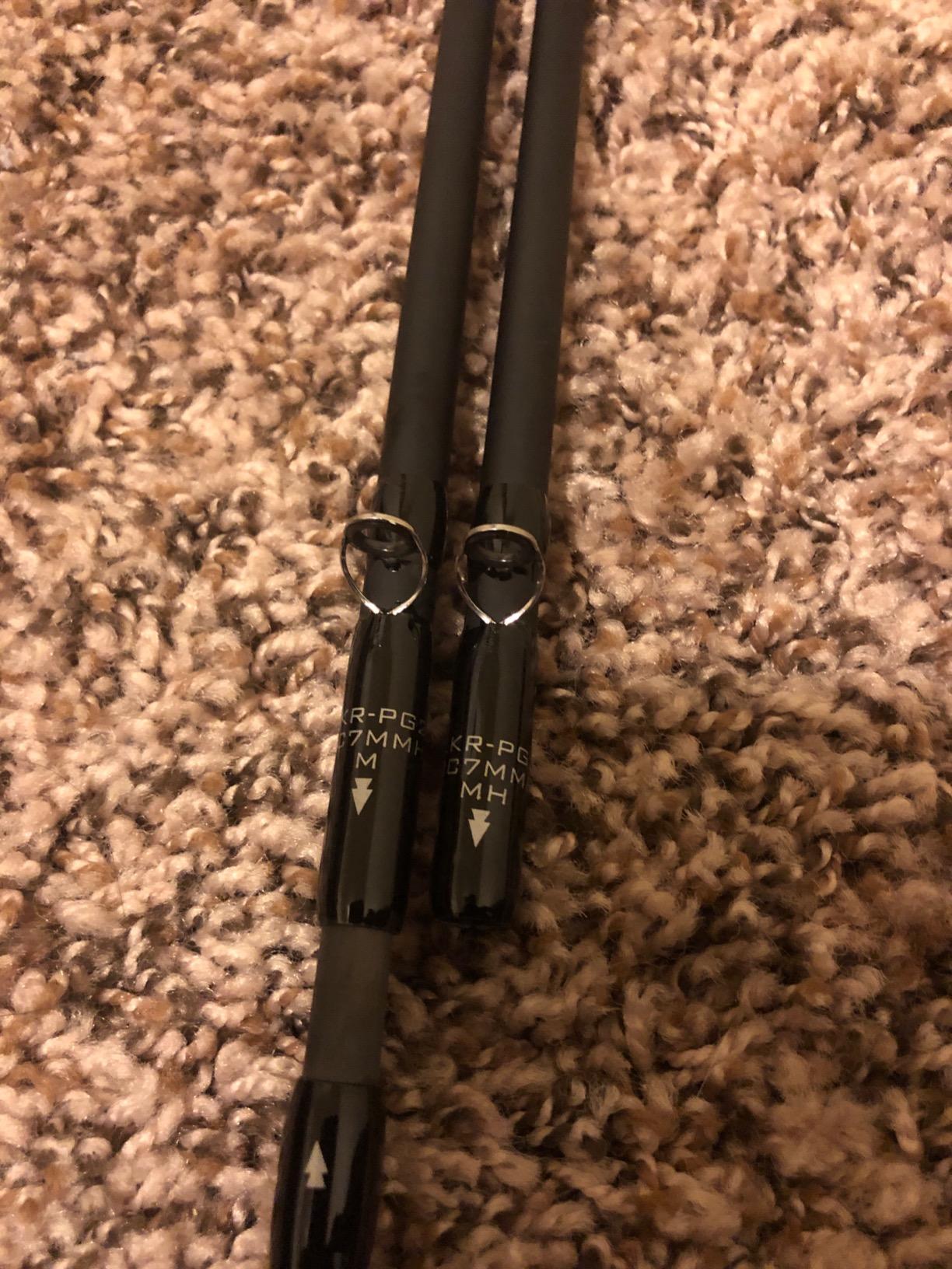 KastKing Perigee II Spinning & Casting Fishing Rods, Fuji O-Ring Line Guides, 24 Ton Carbon Fiber Casting and Spinning Rods - Two Pieces,Twin-Tip Rods customer photo 2