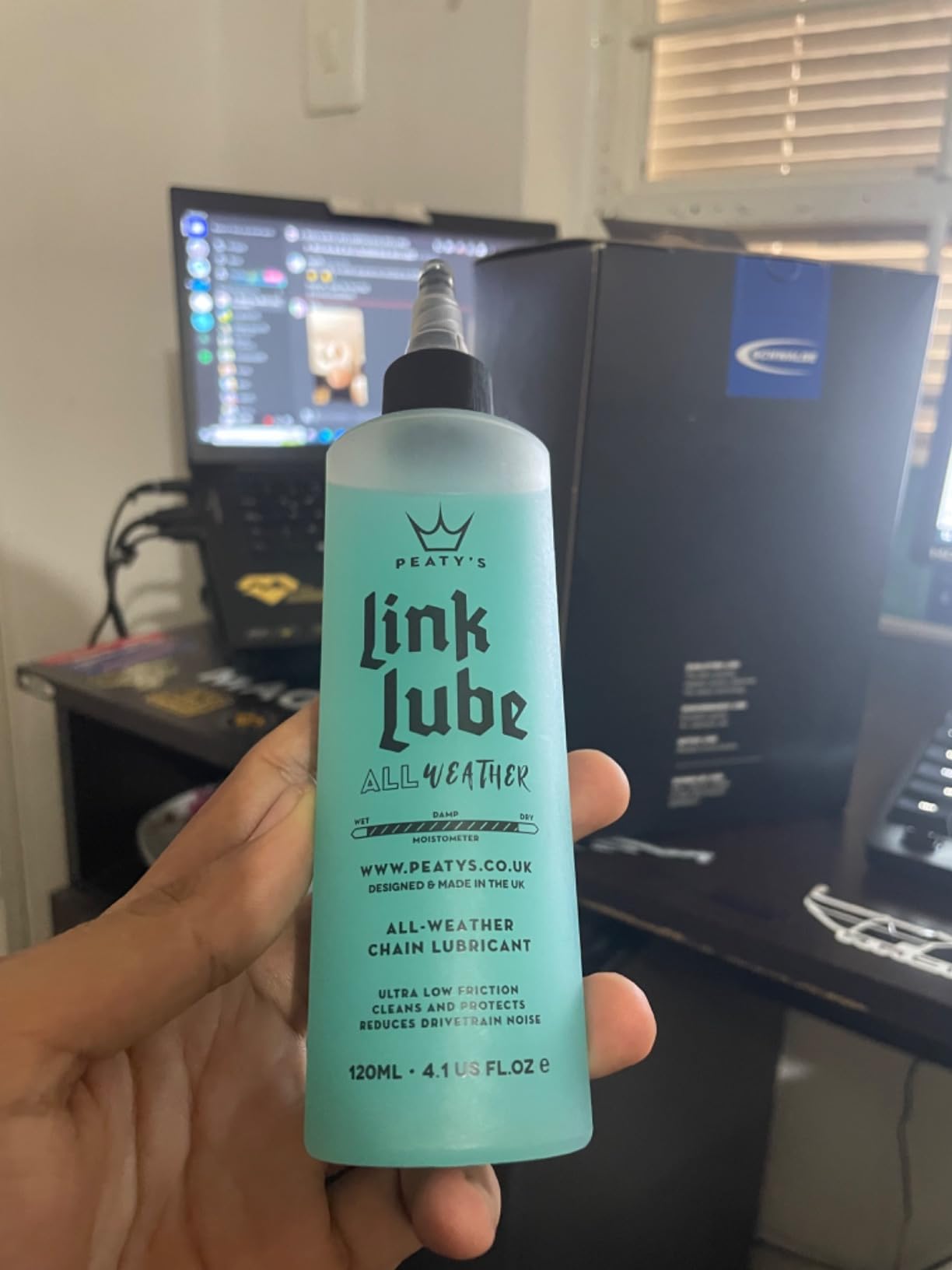 Peaty's LinkLube All-Weather Bicycle Chain Lubricant, 120mL/ 4 oz. customer photo 2