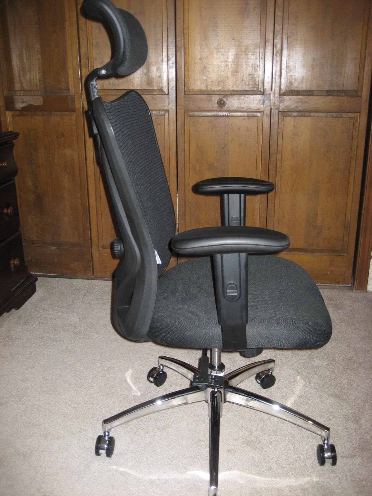 SIHOO M18 Ergonomic Office Chair High Back Mesh Desk Chair with Adjustable Headrest & Lumbar Support customer photo 2