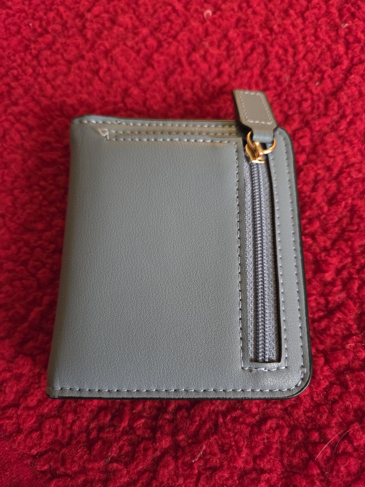 Toughergun Women's Small Slim Leather Wallet with RFID Protection, Compact Bifold Mini Purse with Clear ID Window customer photo 1
