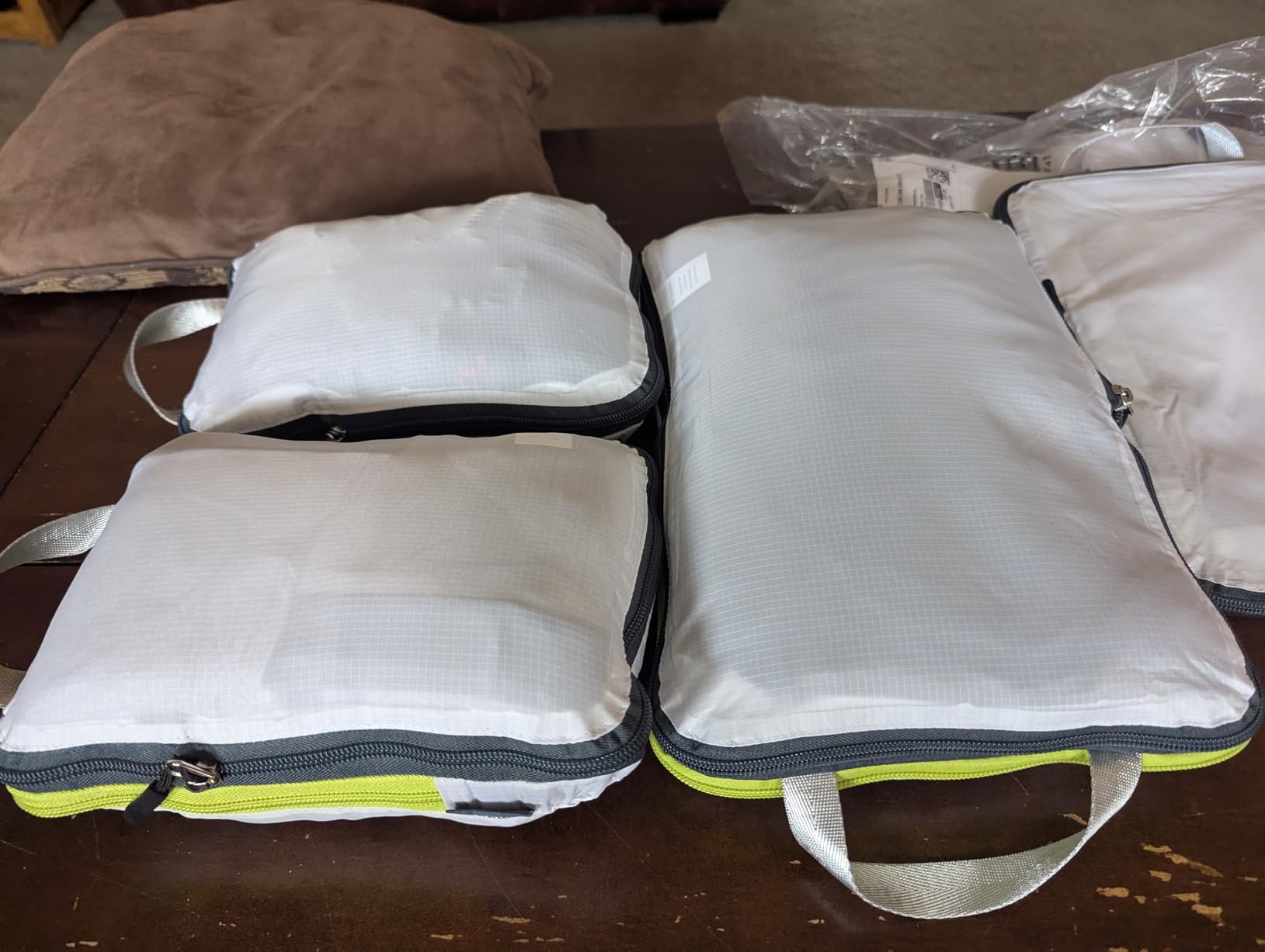 Compression Packing Cubes for Travel, 6-Piece Lightweight Packing Cubes Set for Carry-On Luggage & Backpacks - TRIPPED Travel Gear (Getaways) customer photo 2