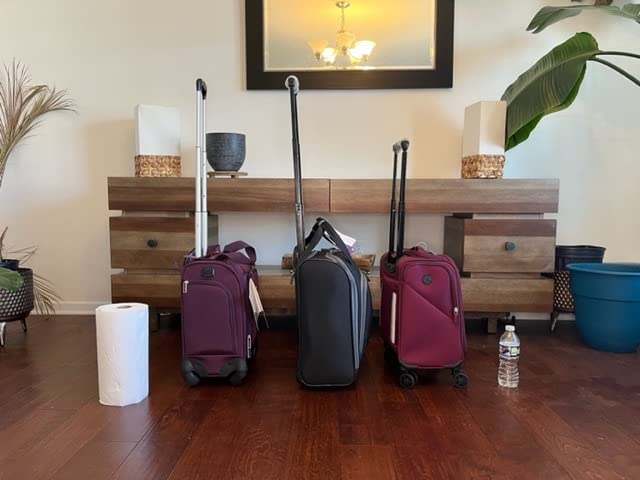 Samsonite Underseat Carry-On Spinner With USB Port, Ocean, One Size customer photo 1