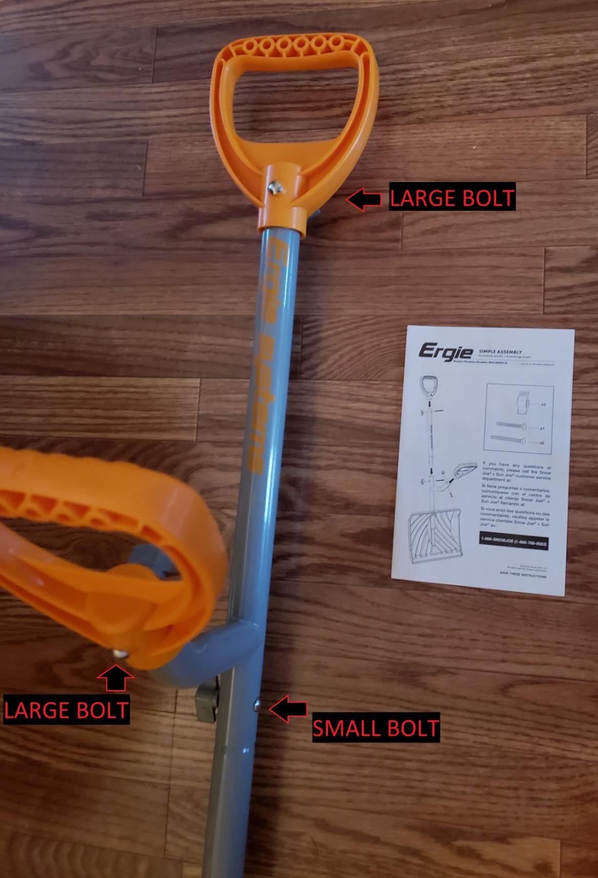 ErgieShovel ERG-BWRK16 Strain Reducing Steel Impact Resistant Bow Rake, Snow Shovel customer photo 1