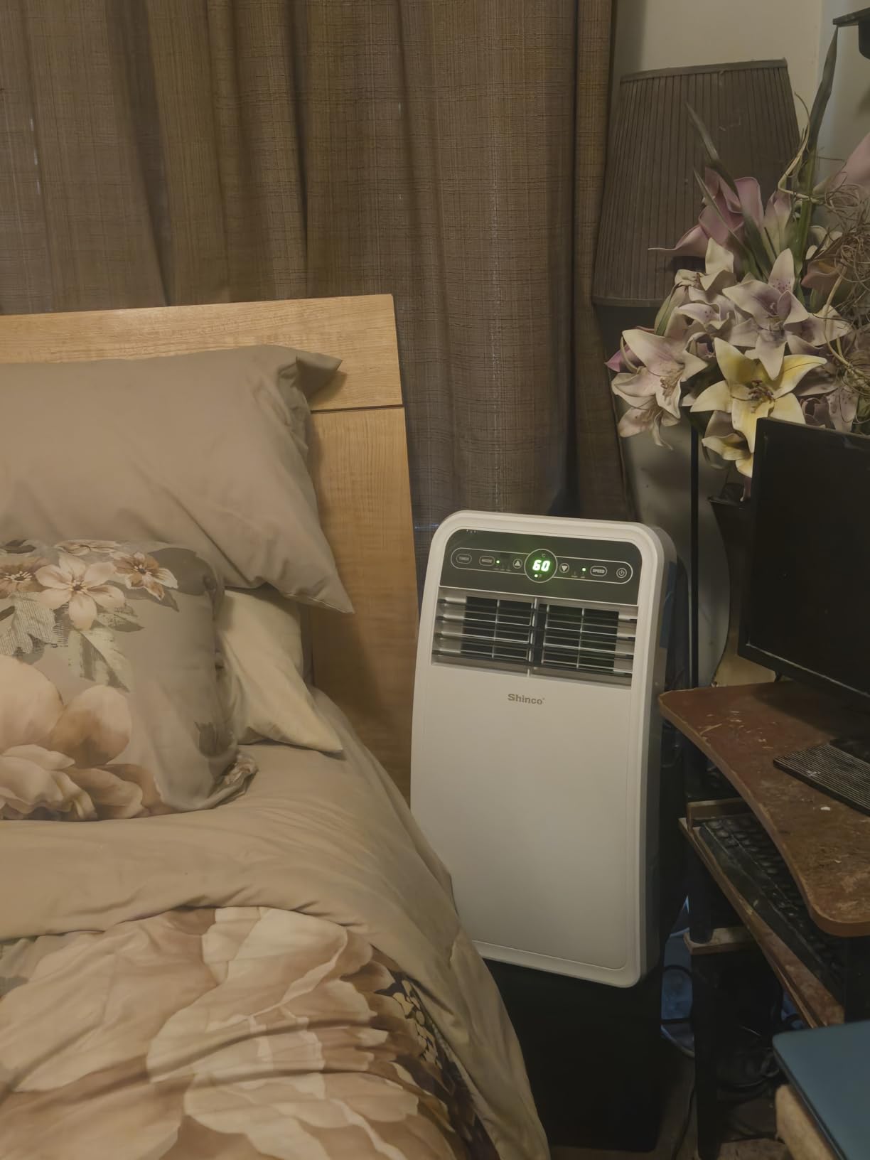 Shinco 8,000 BTU Portable Air Conditioner, AC Unit with Built-in Cool, Dehumidifier & Fan Modes for Room up to 350 sq.ft, Conditioner Remote Control, 24 Hour Timer, Installation Kit customer photo 1