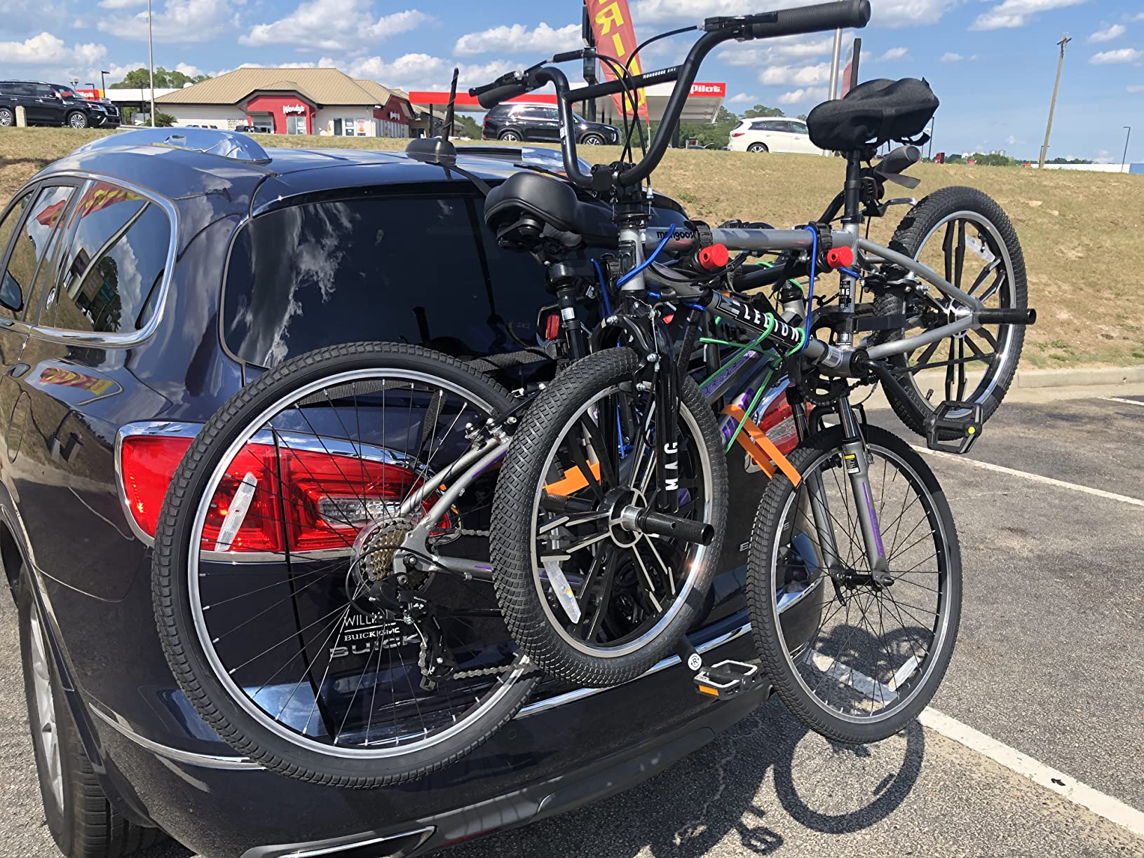 Allen Sports Deluxe 2-Bike Rack, Bicycle Adaptor Bar Combo Pack, Model 102900CP customer photo 1