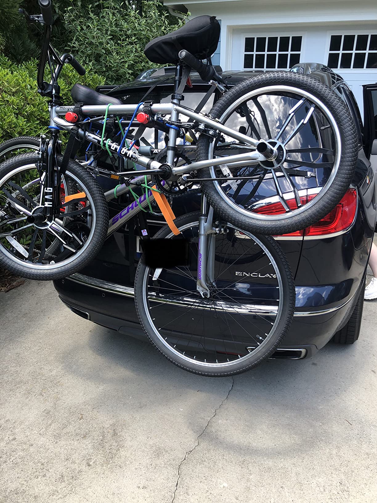 Allen Sports Deluxe 2-Bike Rack, Bicycle Adaptor Bar Combo Pack, Model 102900CP customer photo 2