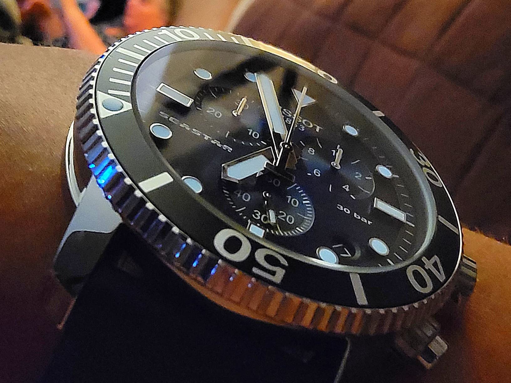 Tissot Seastar 660/1000 Stainless Steel Casual Watch - Swiss Automatic Dive Watch customer photo 1