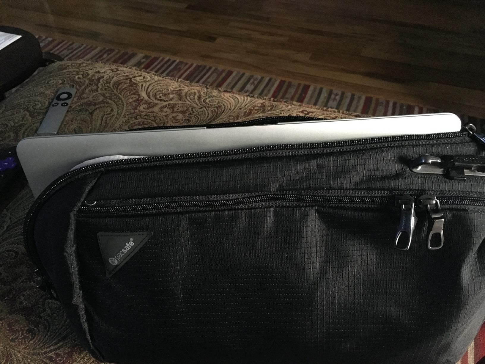 Pacsafe Vibe 325 10 Liter Anti Theft Sling Bag/Crossbody - Fits 13 inch Laptop Casual Daypack customer photo 1