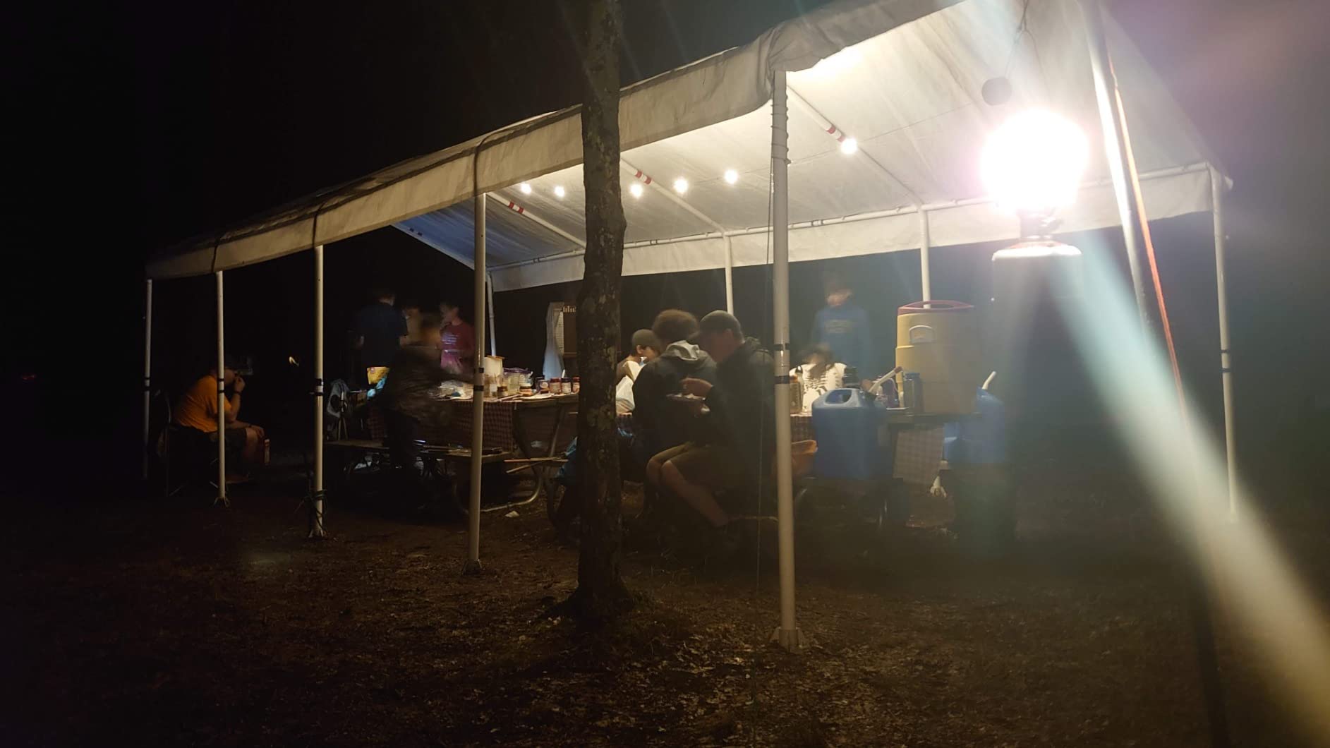 MPOWERD Luci Solar String Lights: Rechargeable via Solar and USB, Power Bank for Mobile Charging, 18' or 44', Waterproof, Lasts Up to 40 hrs, Up to 140 Lumens LEDs, Camping, Indoor/Outdoor Decorating customer photo 1